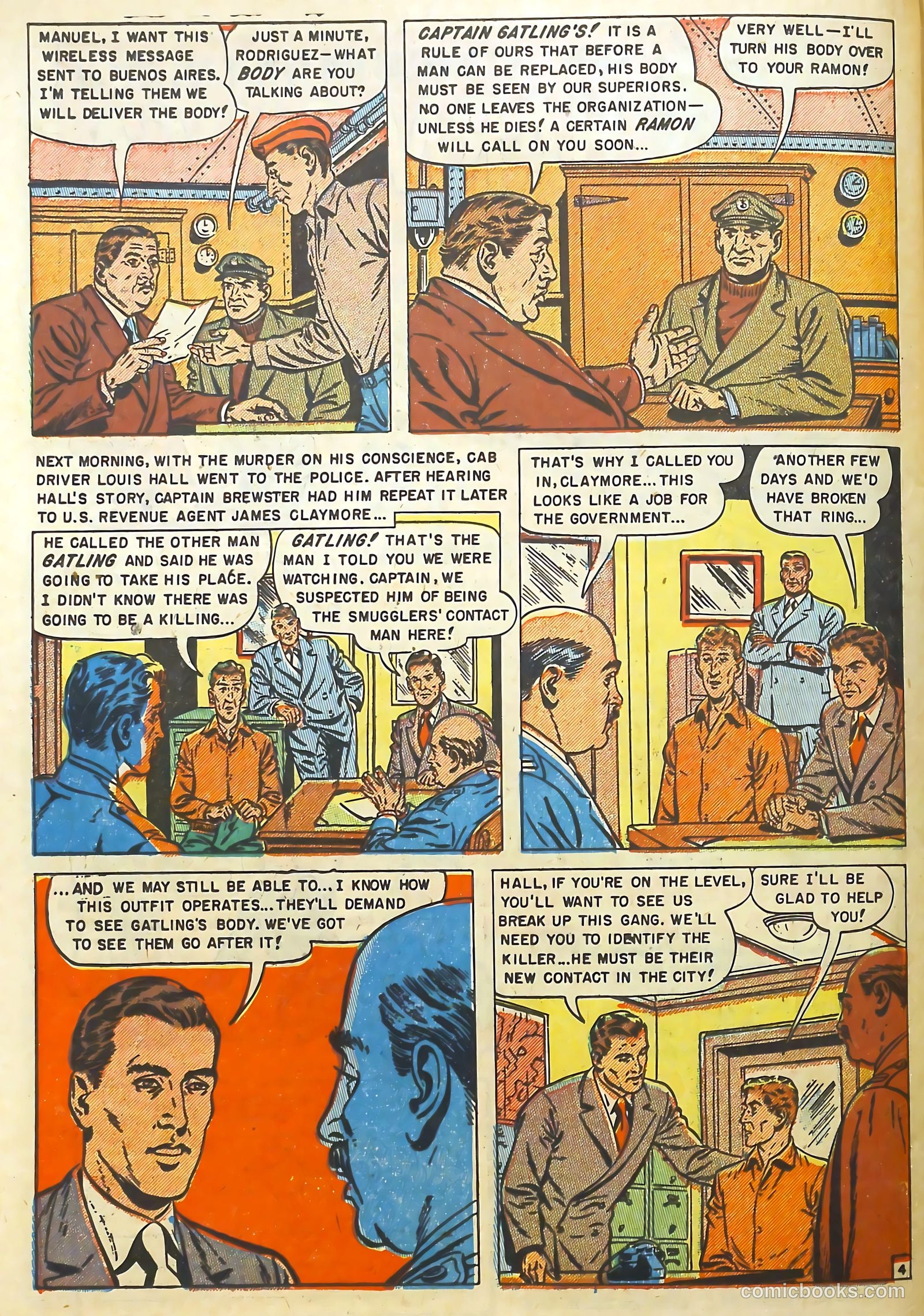 Real Clue Crime Stories v6 #10 — page 46 of 53