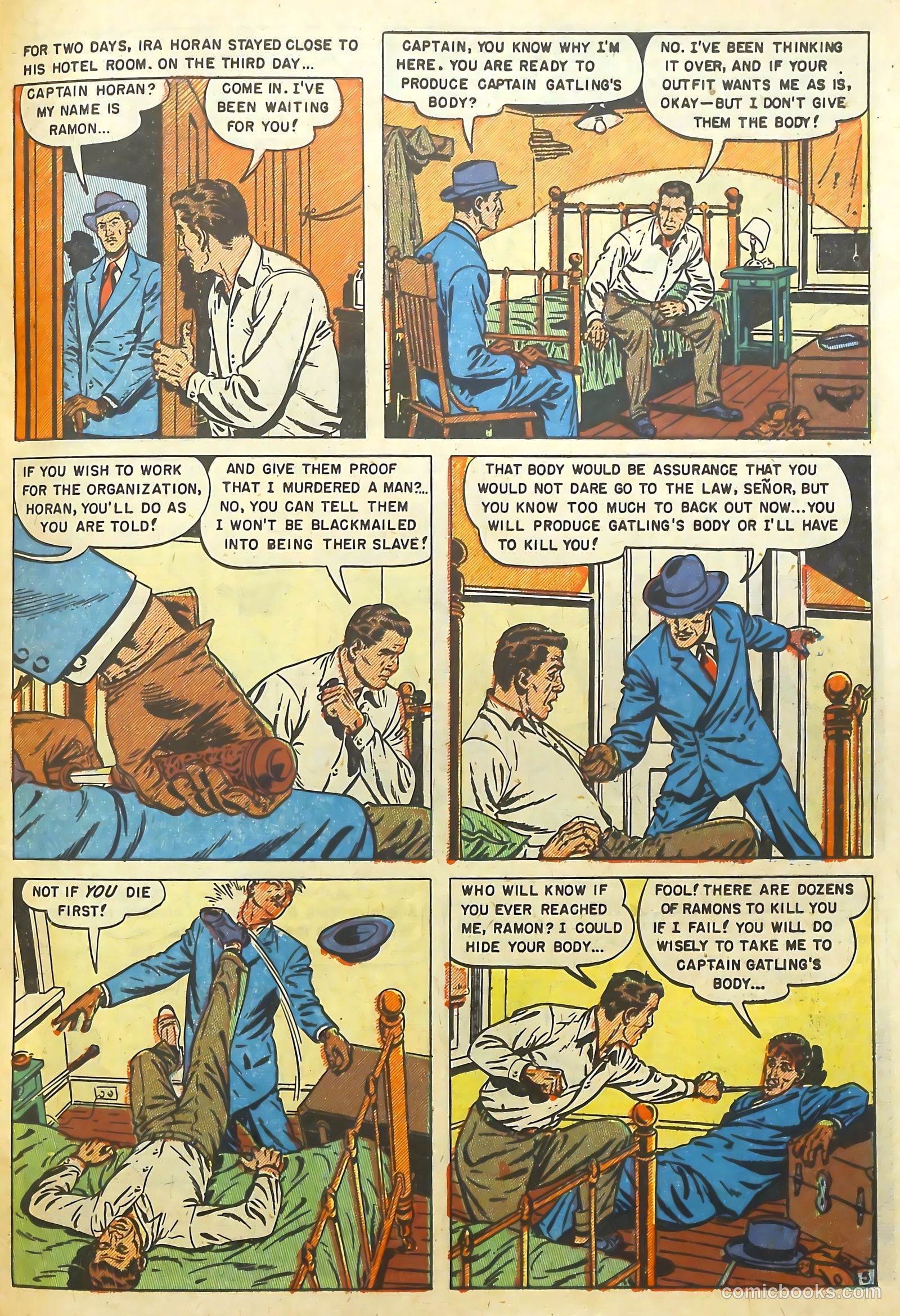 Real Clue Crime Stories v6 #10 — page 47 of 53