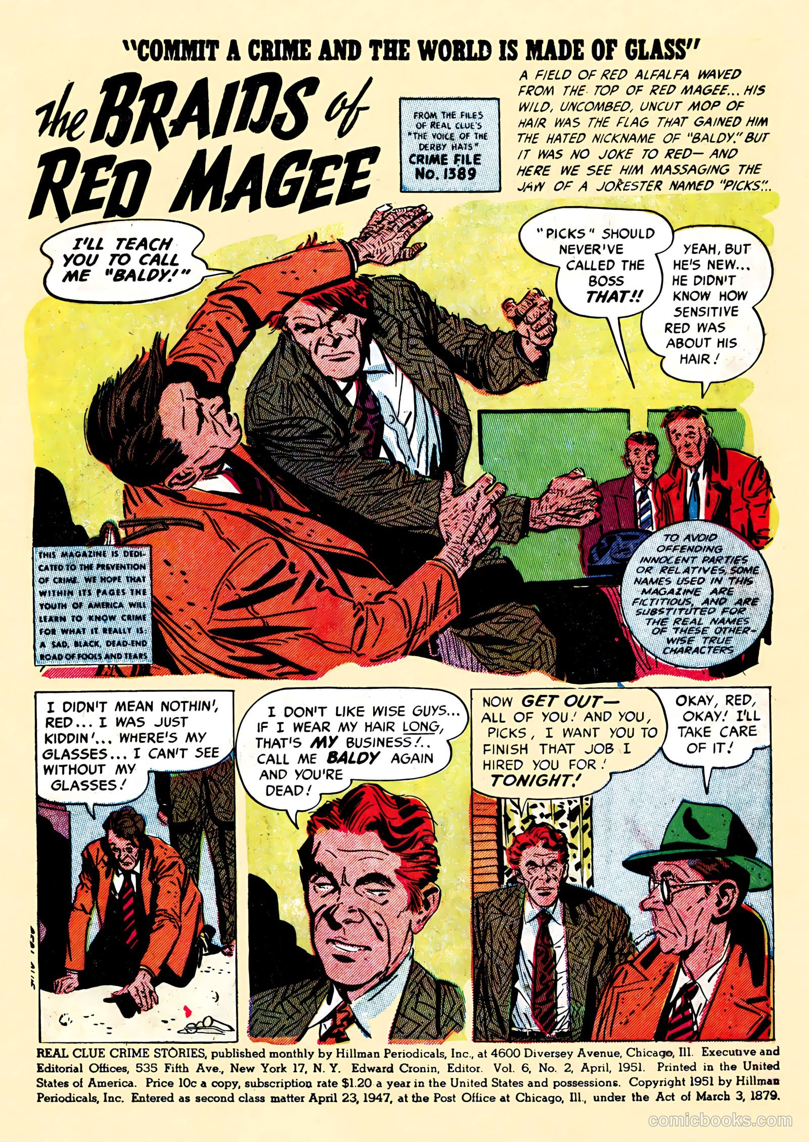 Real Clue Crime Stories v6 #2 — page 3 of 52