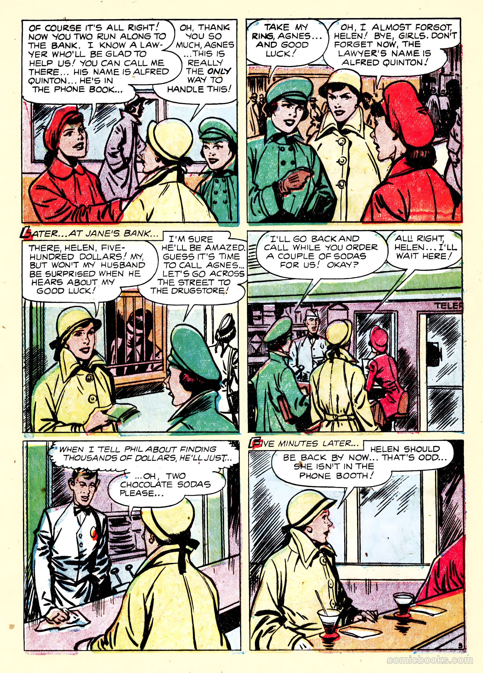 Real Clue Crime Stories v6 #2 — page 40 of 52
