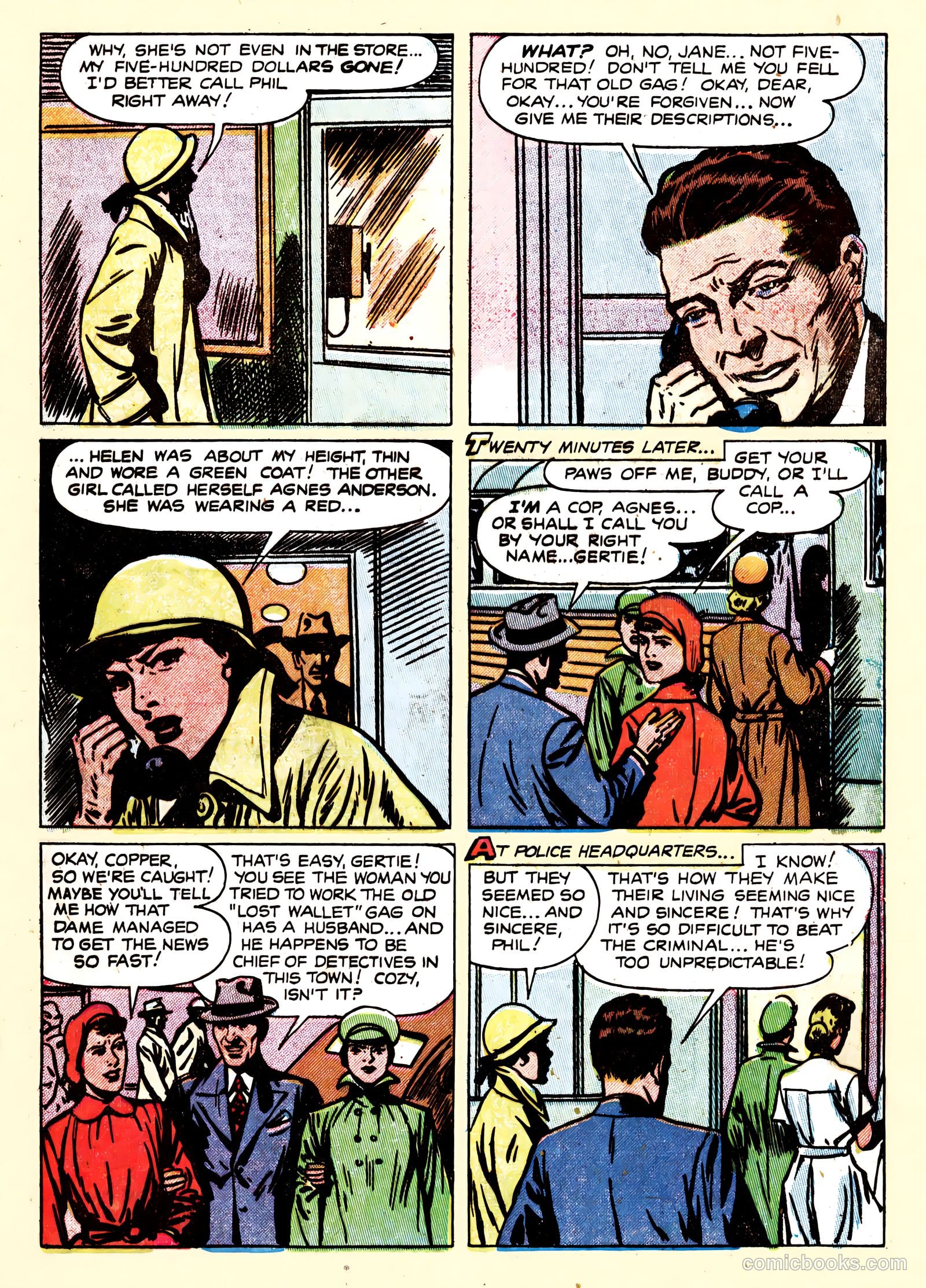 Real Clue Crime Stories v6 #2 — page 41 of 52