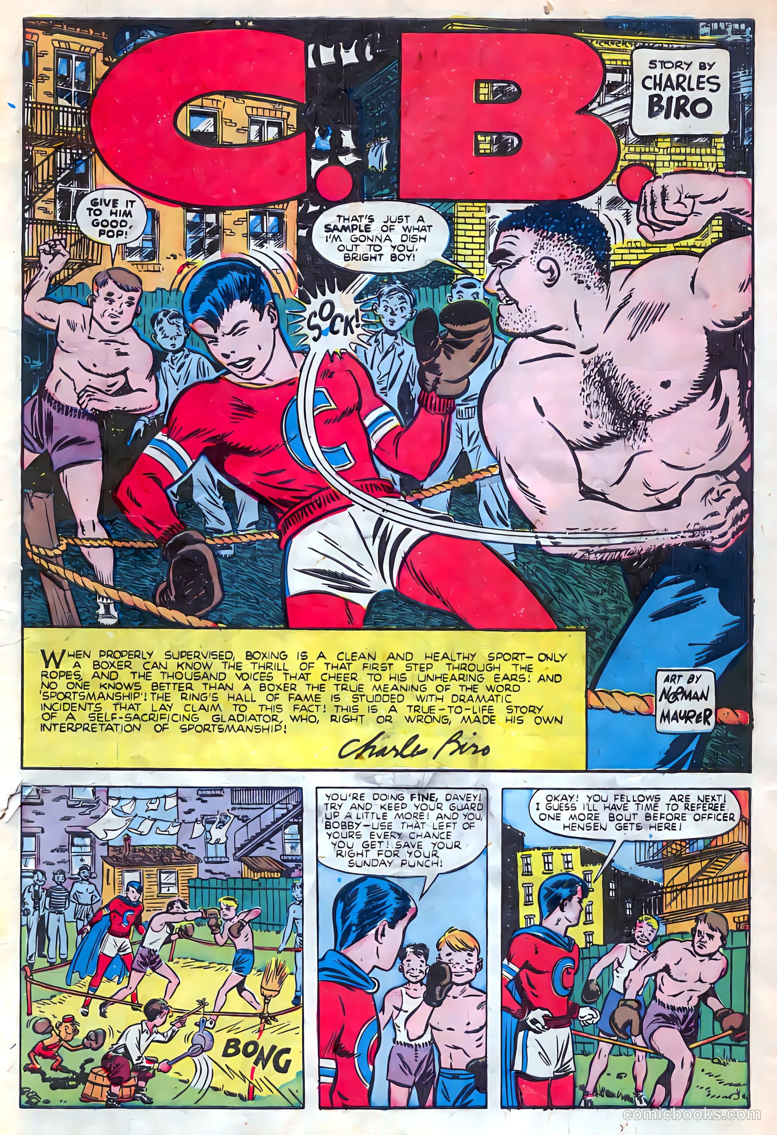 Boy Comics #47 (1950) — page 3 of 52
