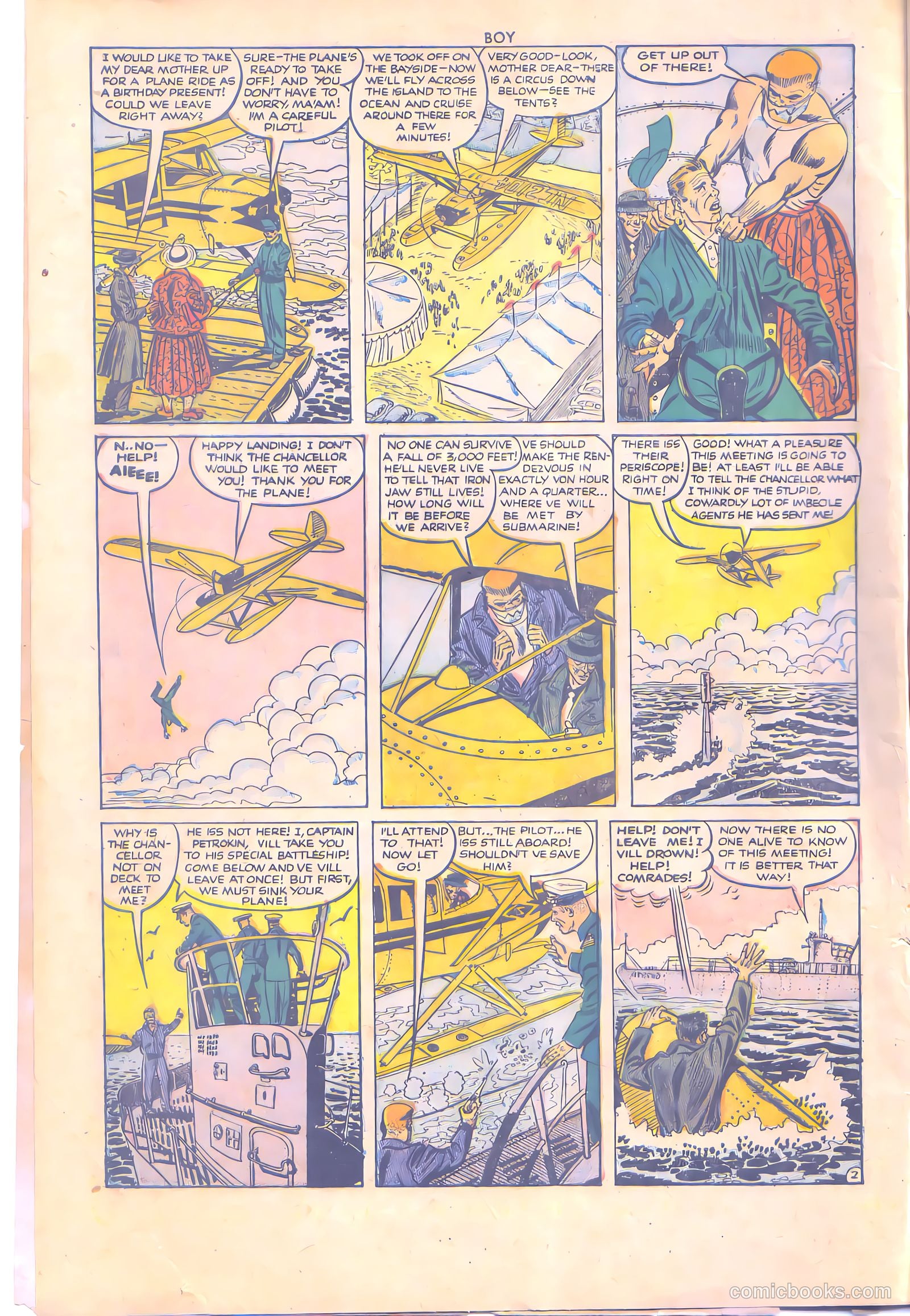Boy Comics #72 (1950) — page 4 of 36