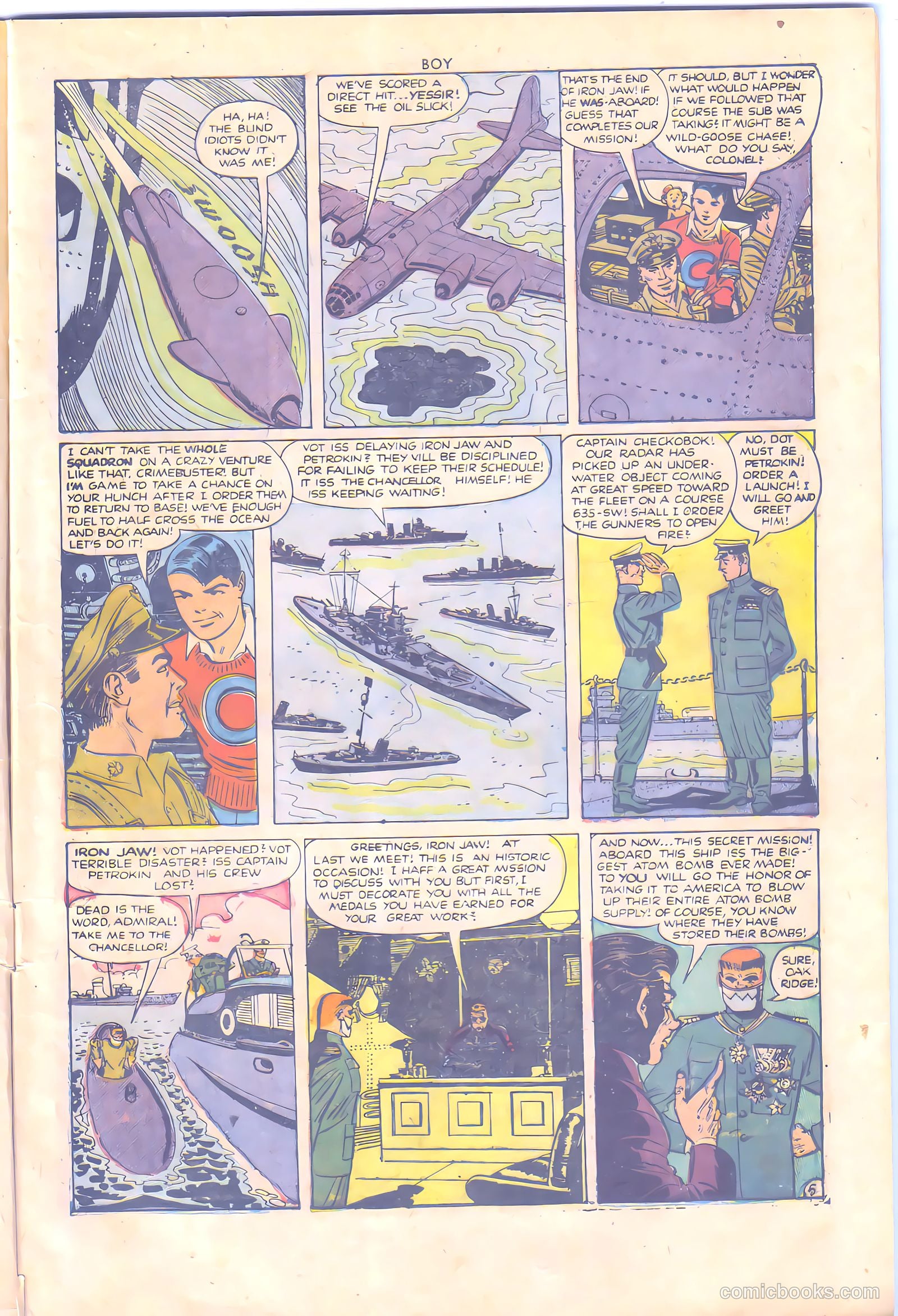 Boy Comics #72 (1950) — page 7 of 36