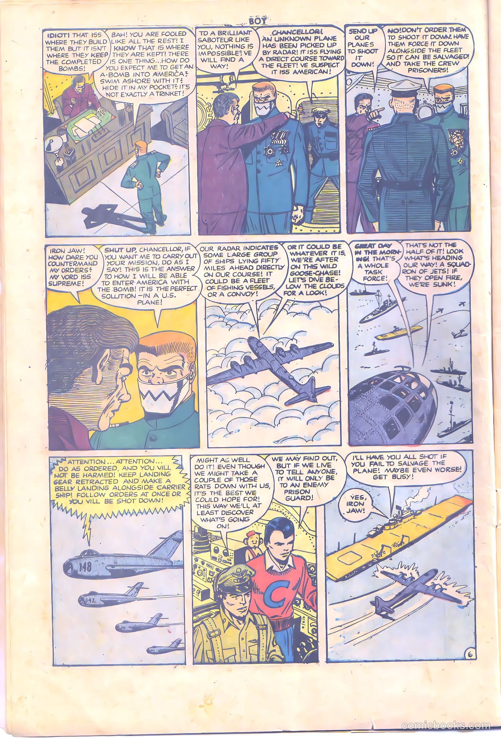 Boy Comics #72 (1950) — page 8 of 36