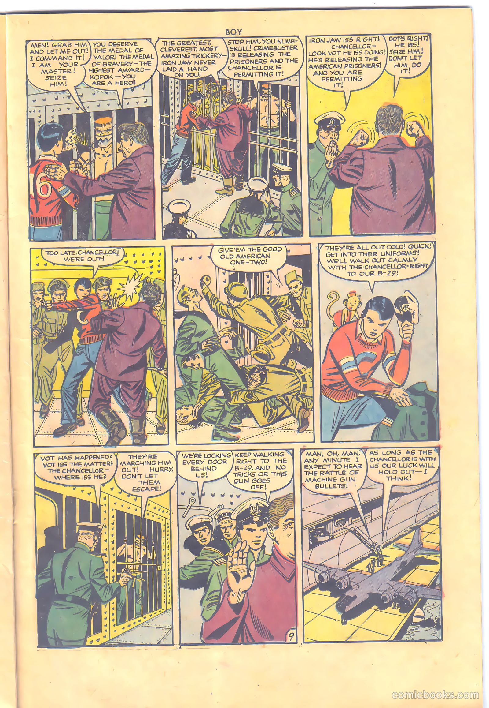 Boy Comics #72 (1950) — page 11 of 36