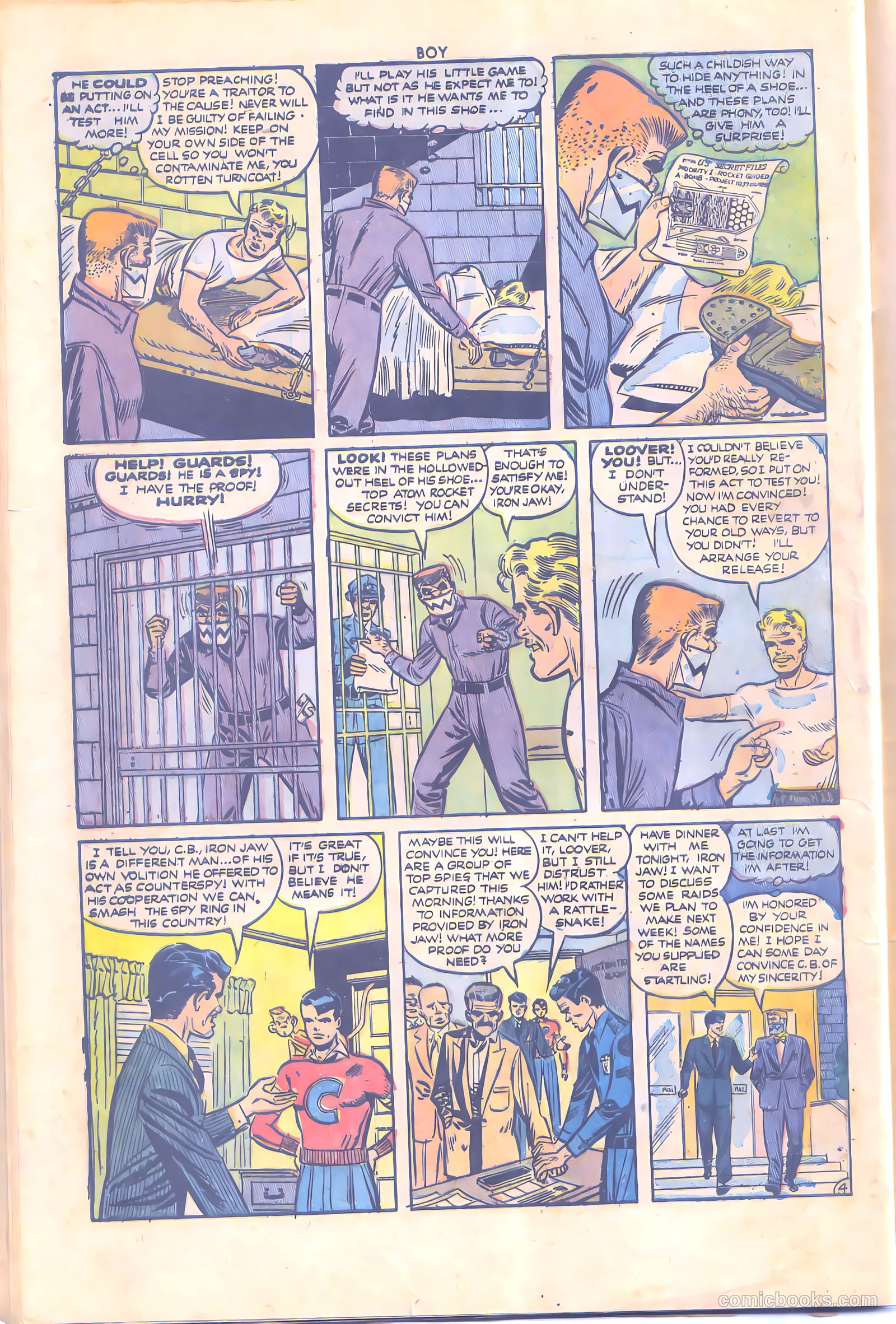 Boy Comics #72 (1950) — page 28 of 36