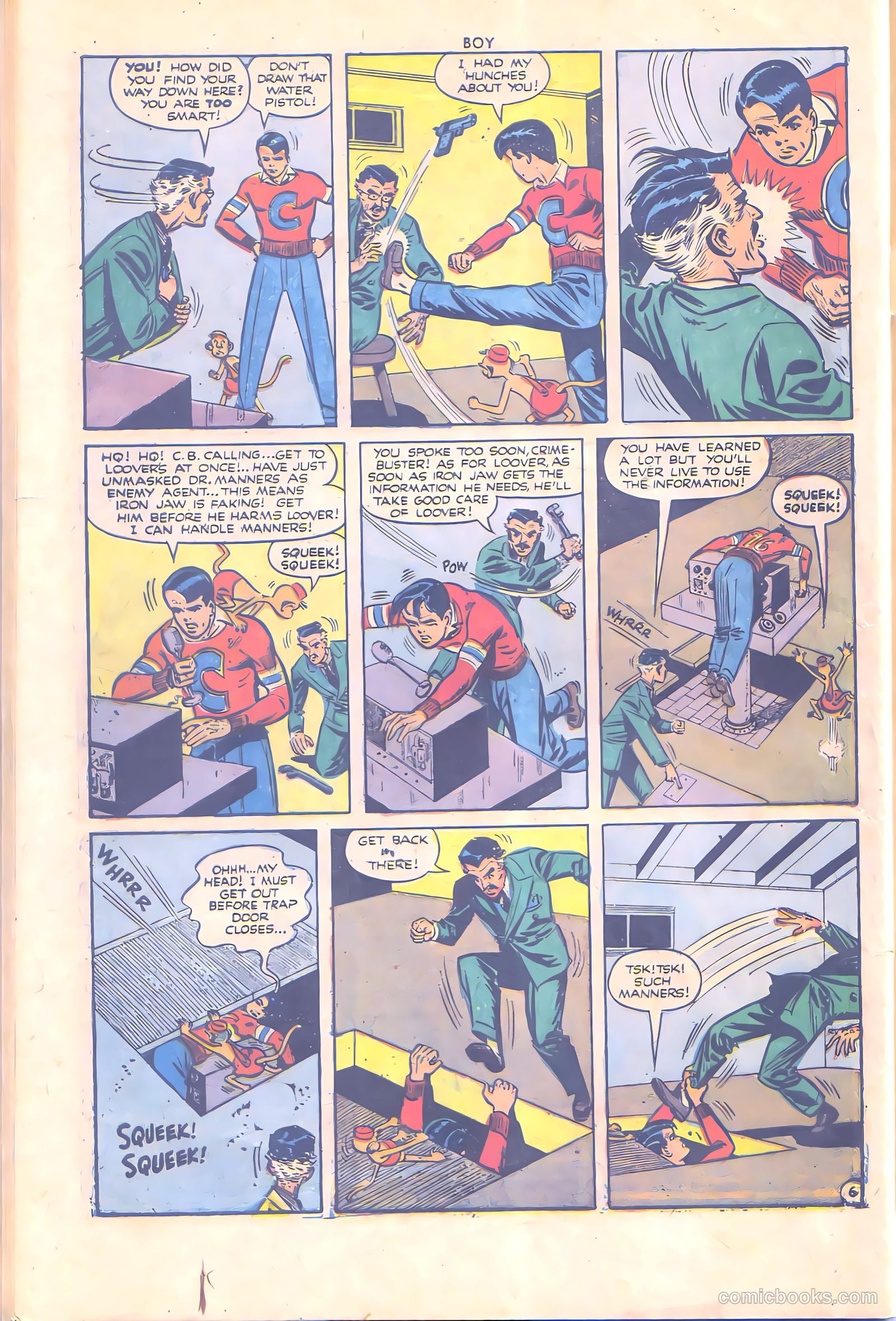 Boy Comics #72 (1950) — page 30 of 36