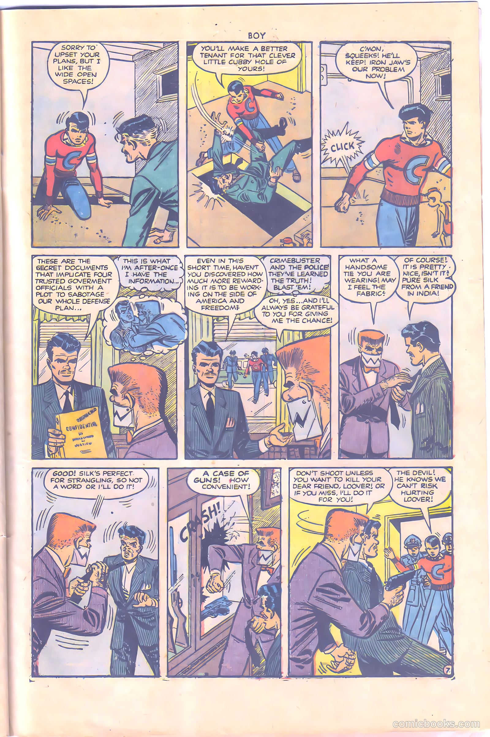 Boy Comics #72 (1950) — page 31 of 36