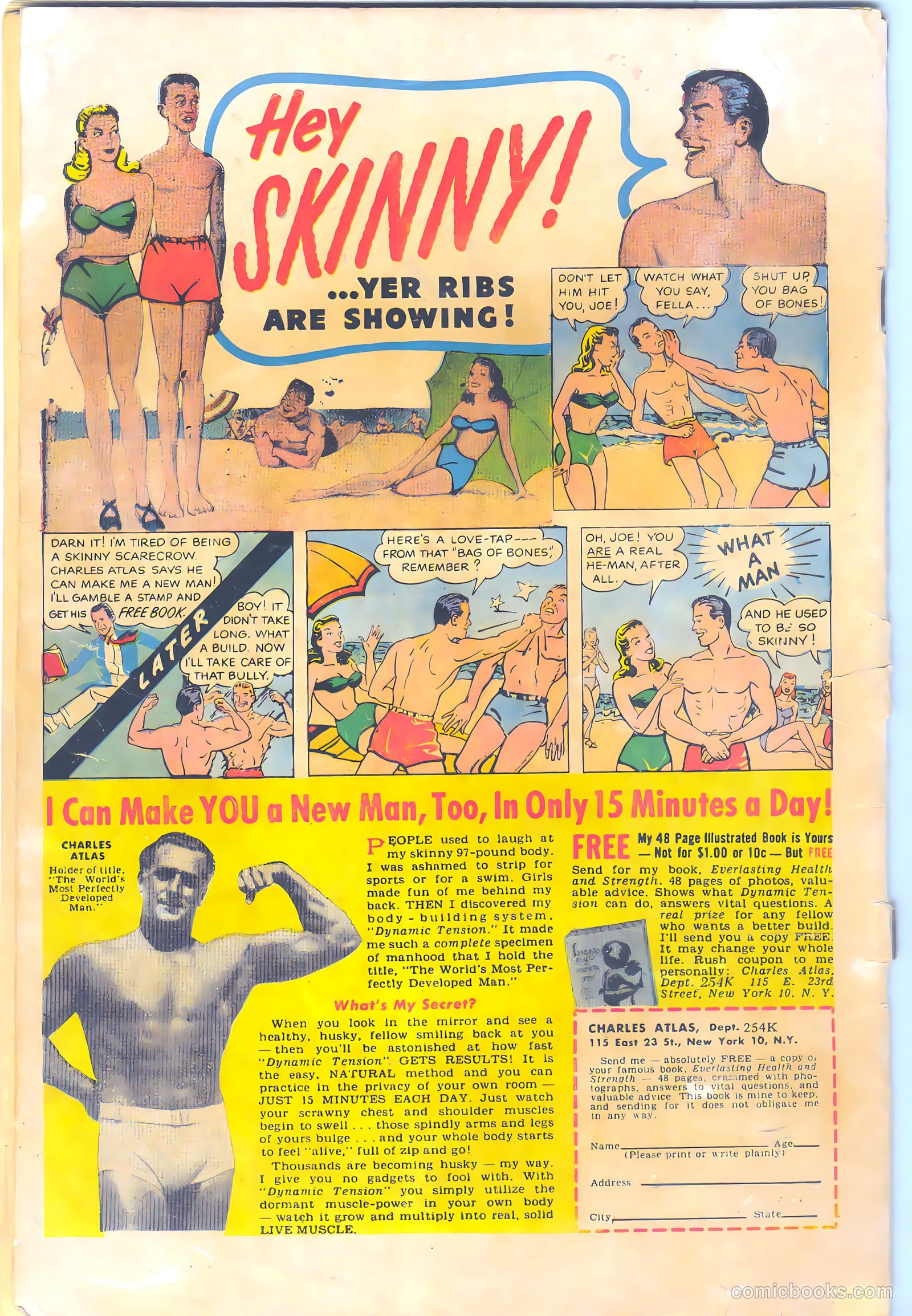 Boy Comics #72 (1950) — page 36 of 36