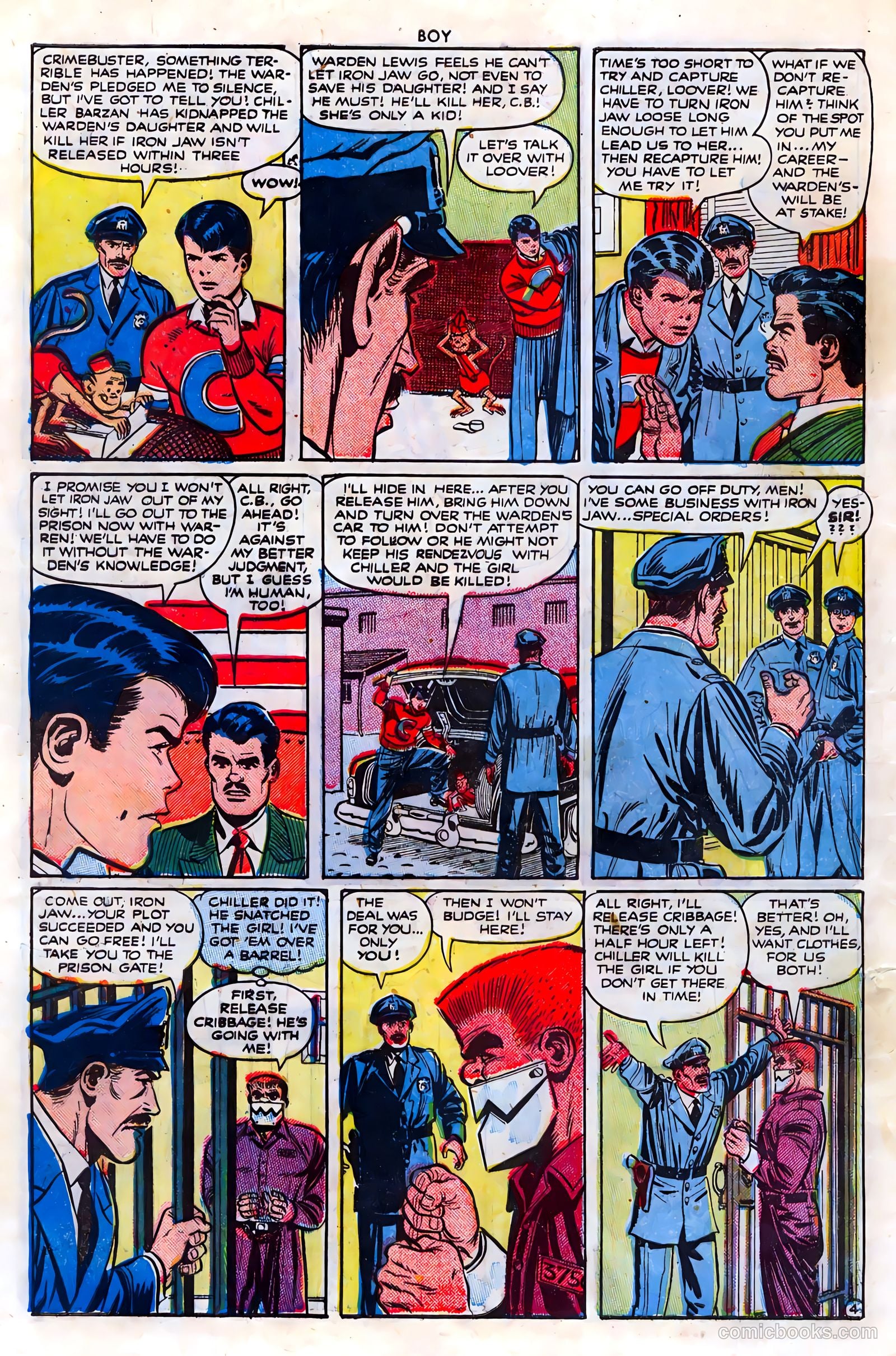 Boy Comics #73 (1950) — page 6 of 36