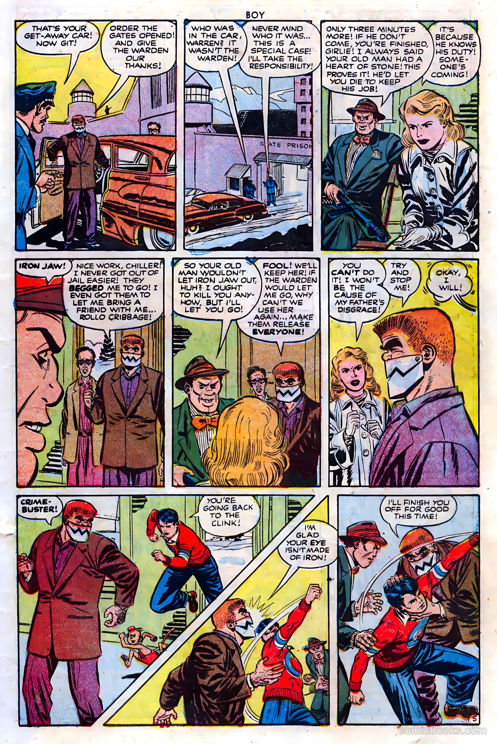 Boy Comics #73 (1950) — page 7 of 36