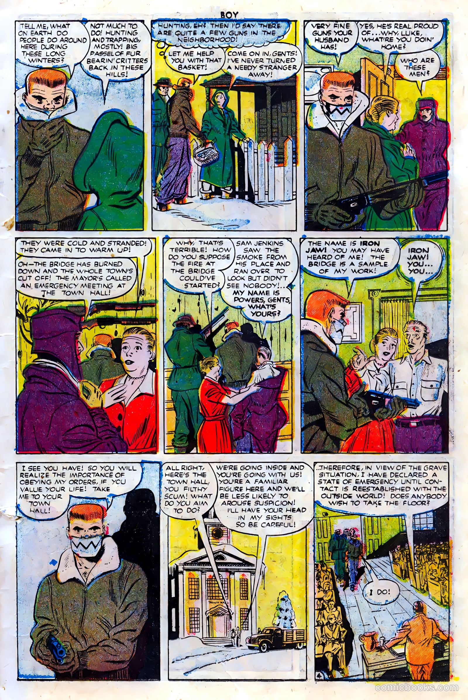 Boy Comics #73 (1950) — page 13 of 36