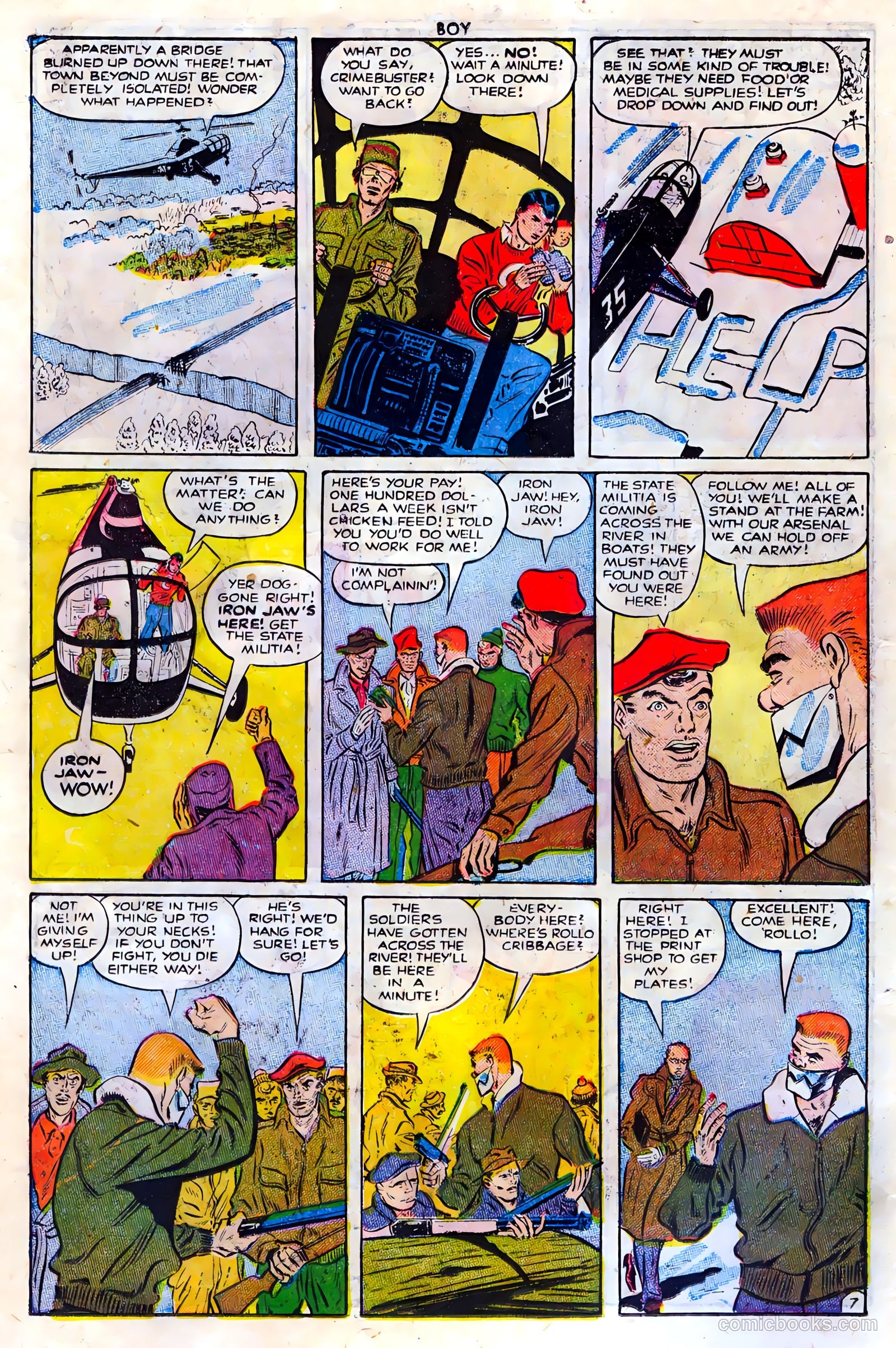 Boy Comics #73 (1950) — page 16 of 36