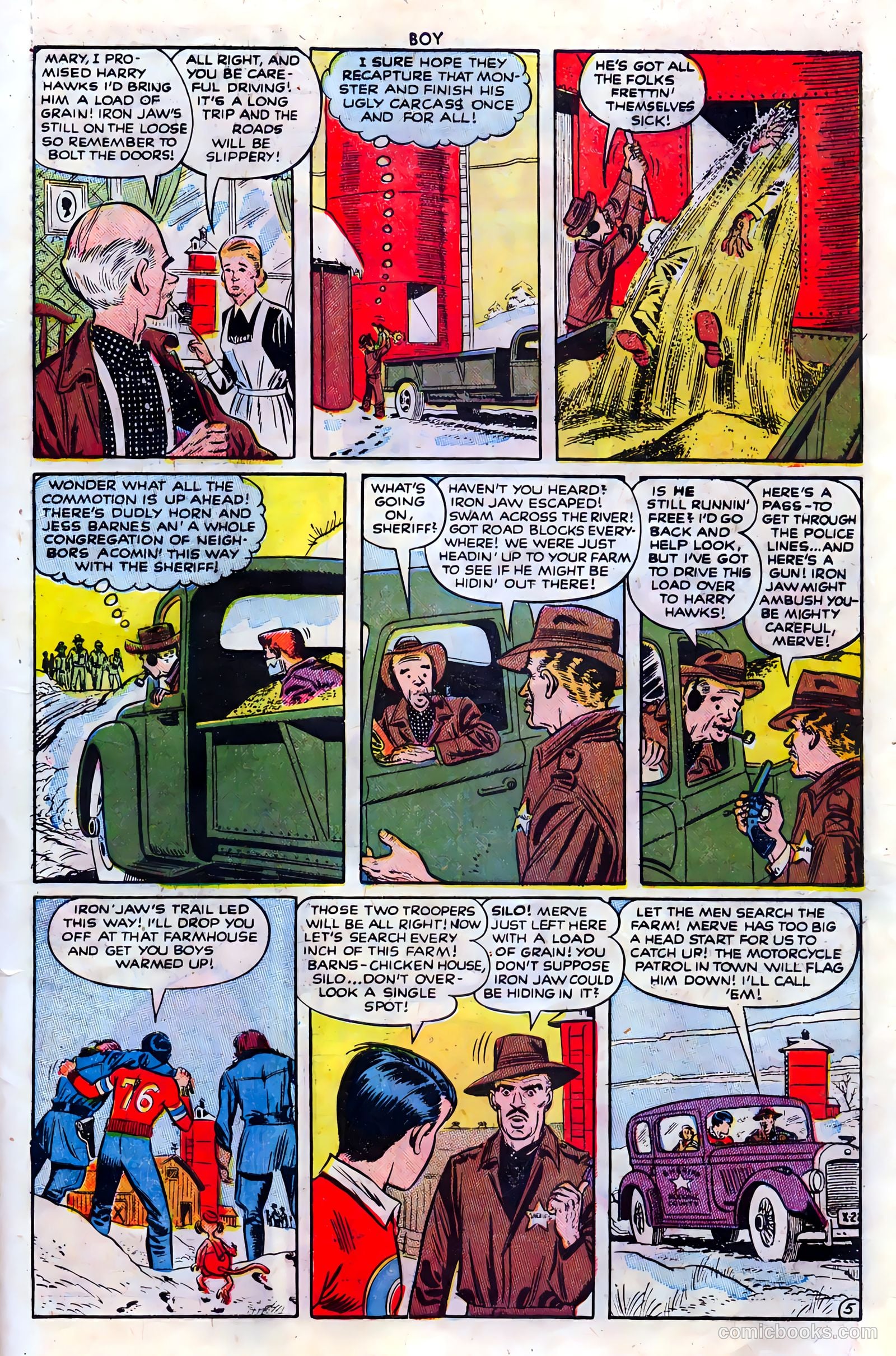 Boy Comics #73 (1950) — page 27 of 36
