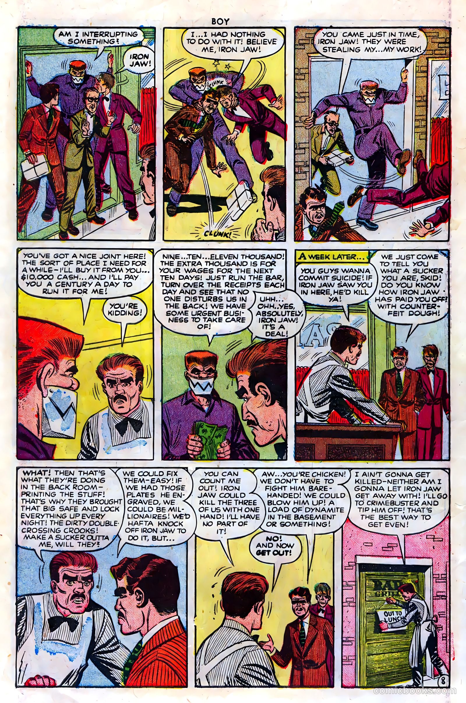 Boy Comics #73 (1950) — page 30 of 36