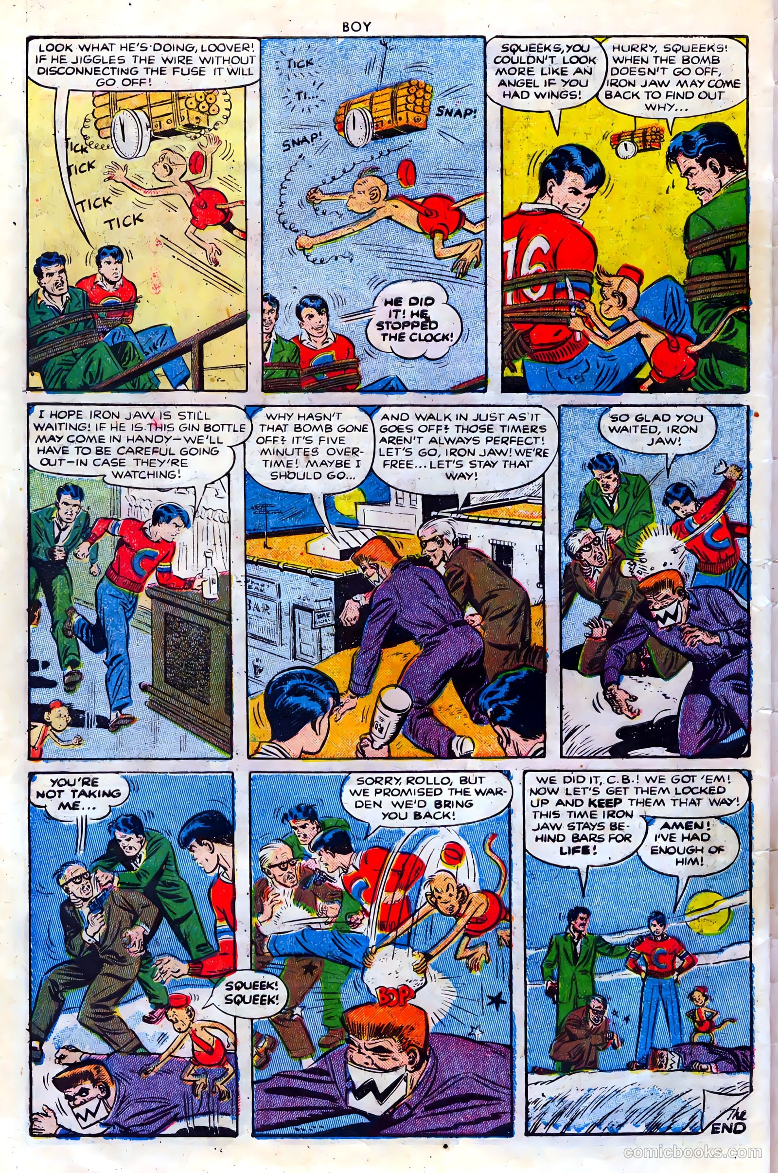 Boy Comics #73 (1950) — page 32 of 36