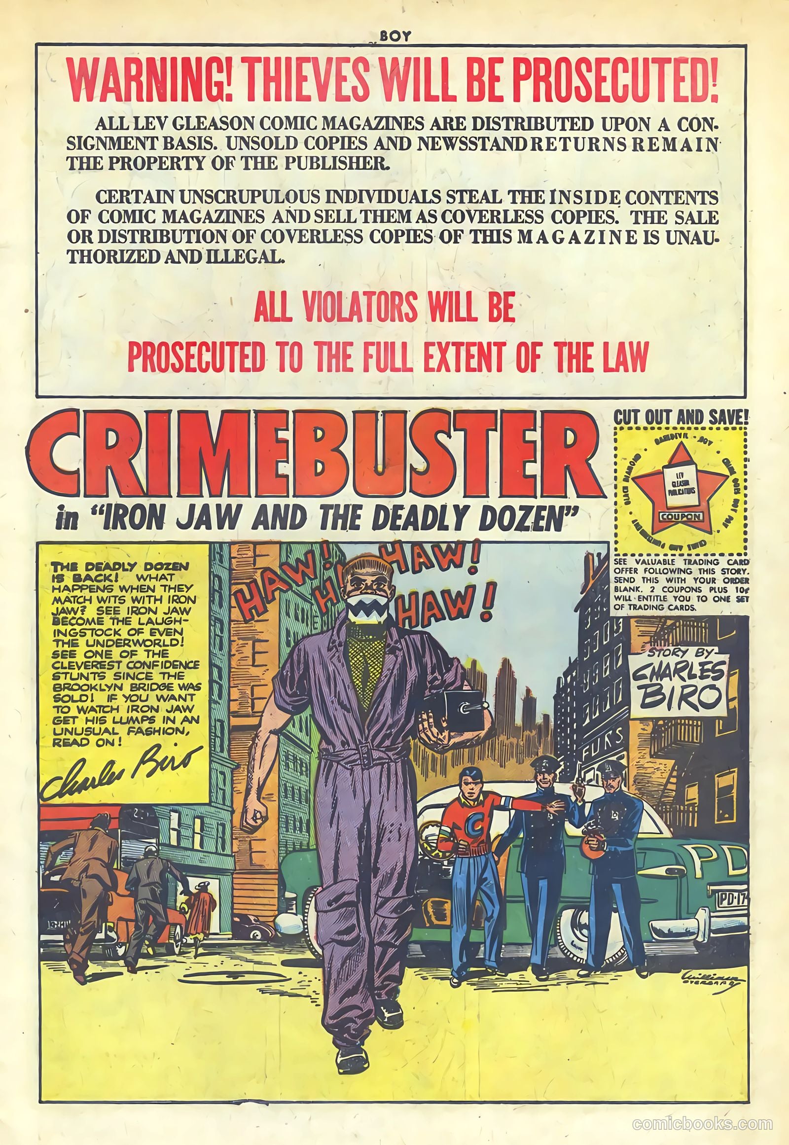 Boy Comics #80 (1950) — page 3 of 36