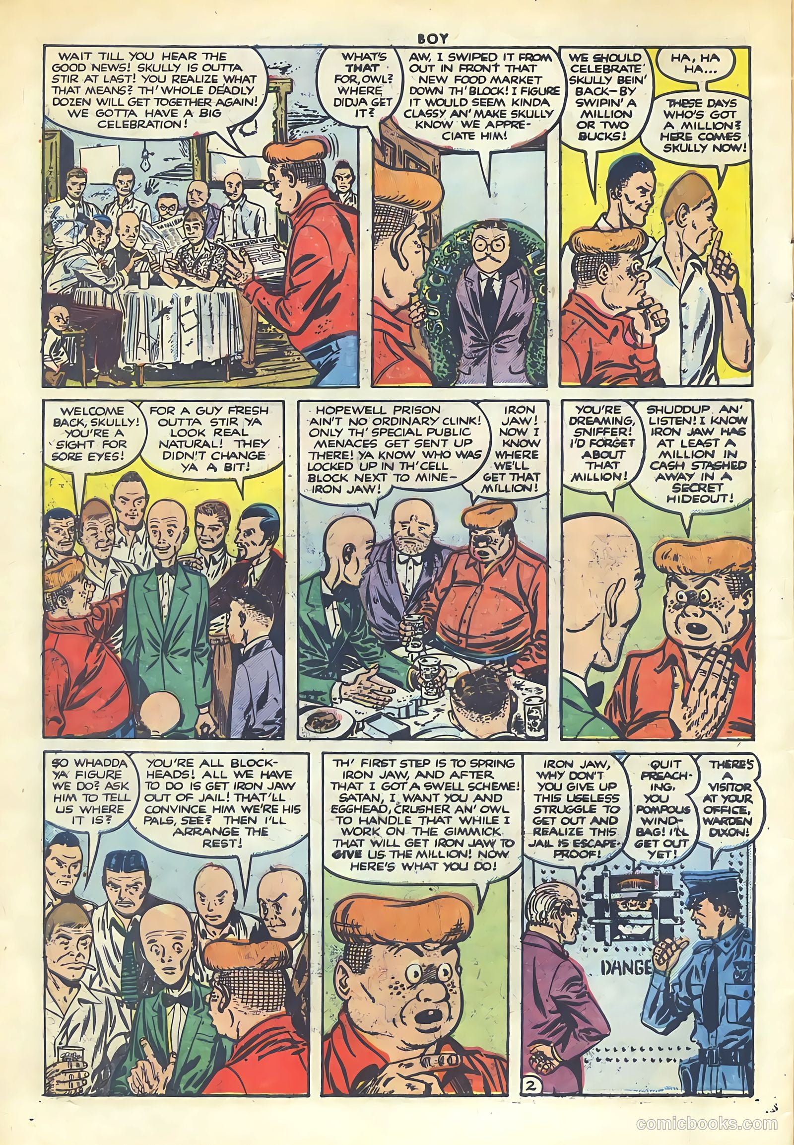 Boy Comics #80 (1950) — page 4 of 36