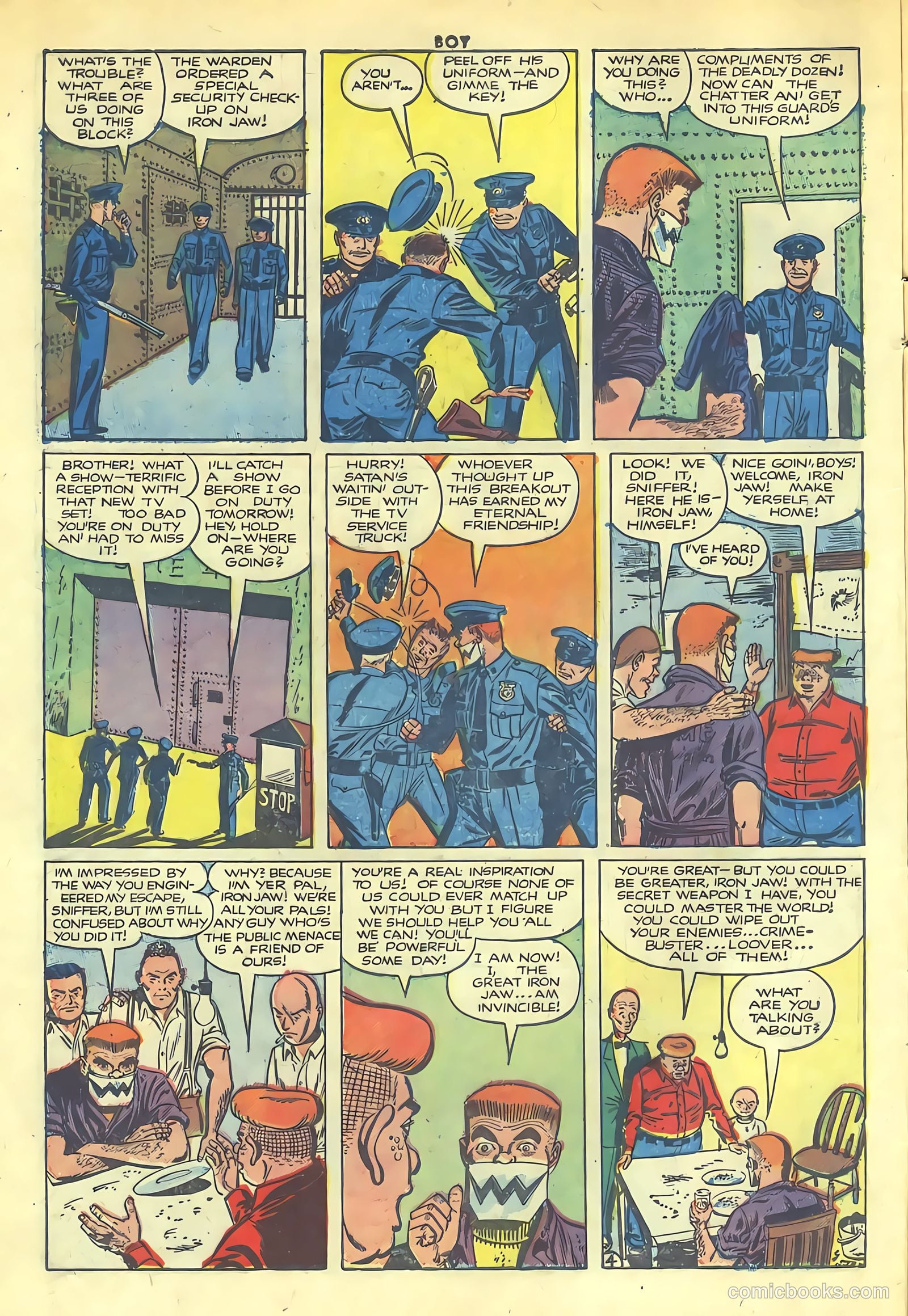 Boy Comics #80 (1950) — page 6 of 36
