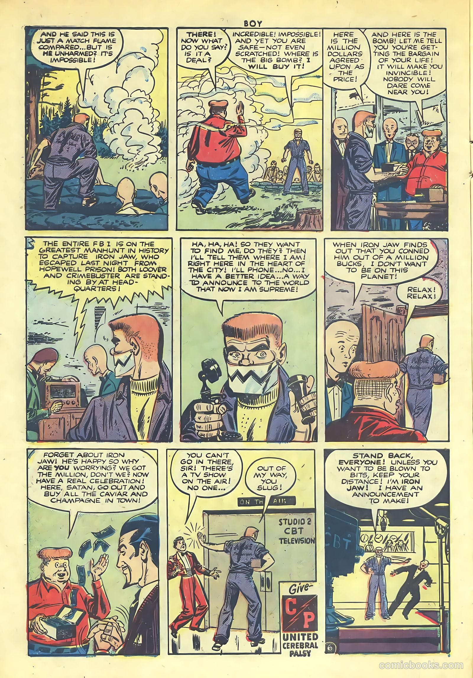 Boy Comics #80 (1950) — page 8 of 36