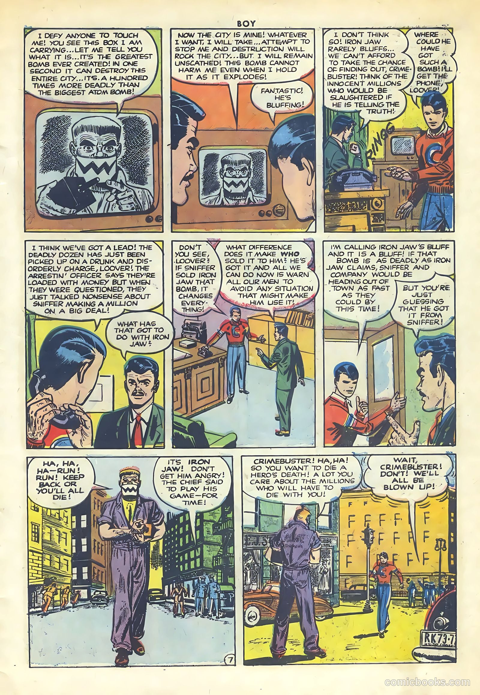 Boy Comics #80 (1950) — page 9 of 36