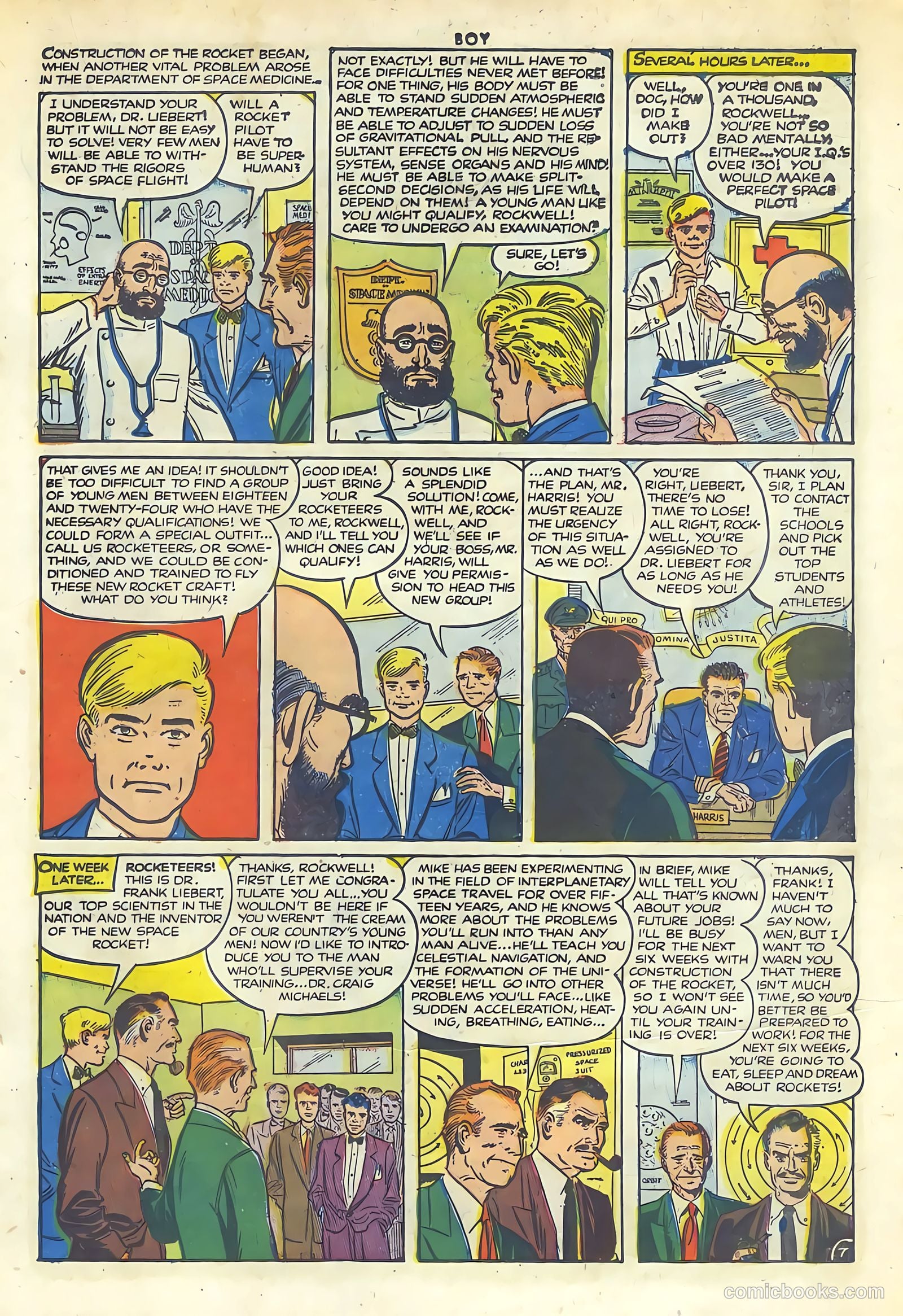 Boy Comics #80 (1950) — page 19 of 36
