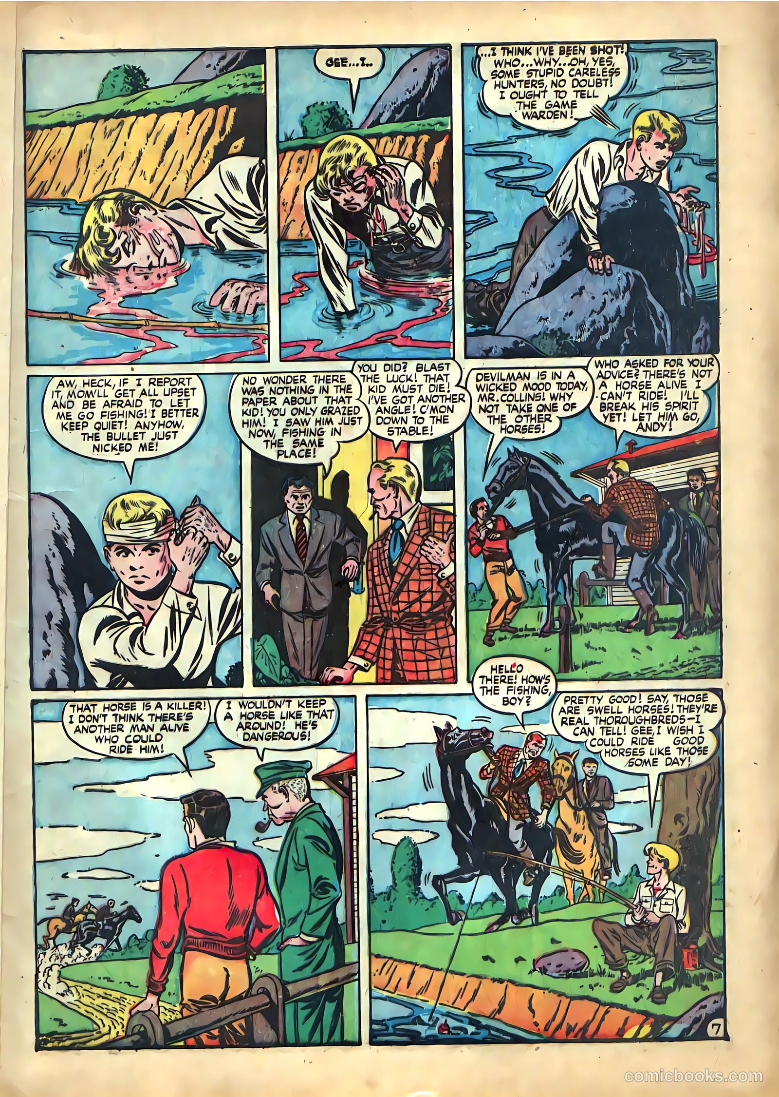 Boy Comics #35 (1950) — page 8 of 45