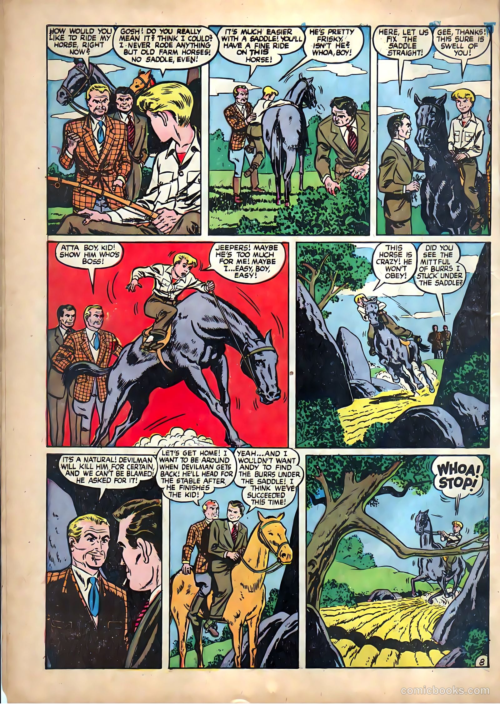 Boy Comics #35 (1950) — page 9 of 45