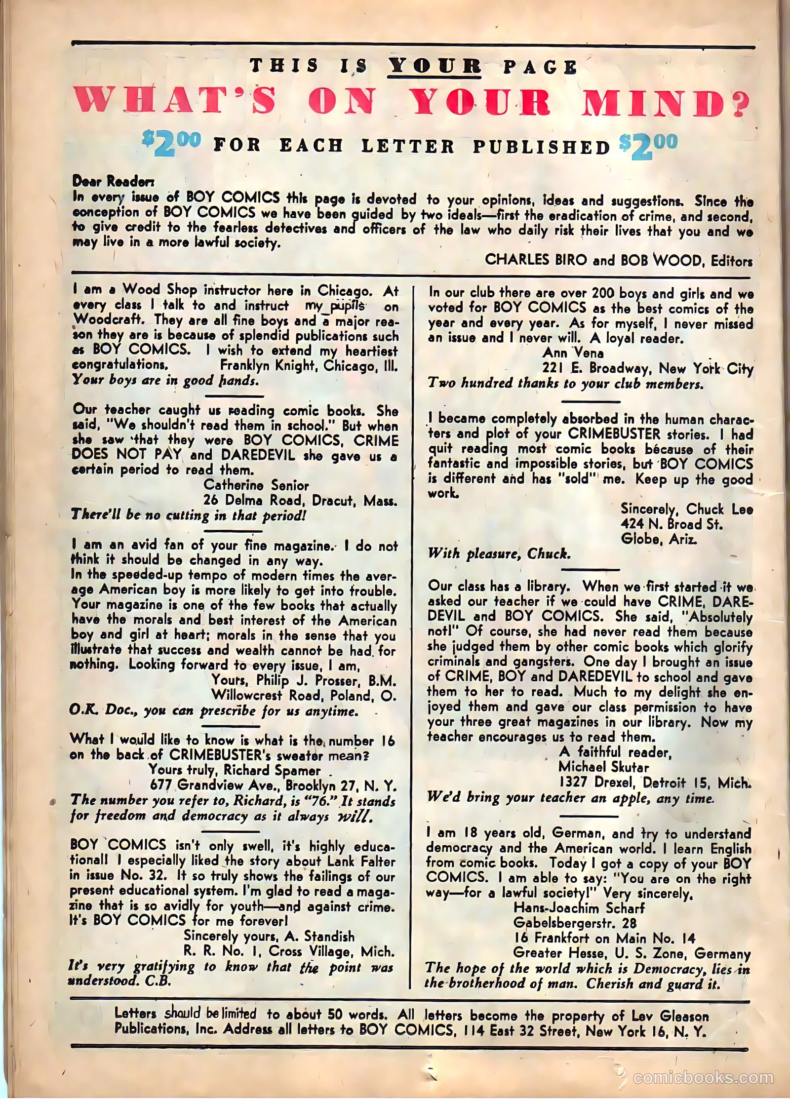 Boy Comics #35 (1950) — page 19 of 45