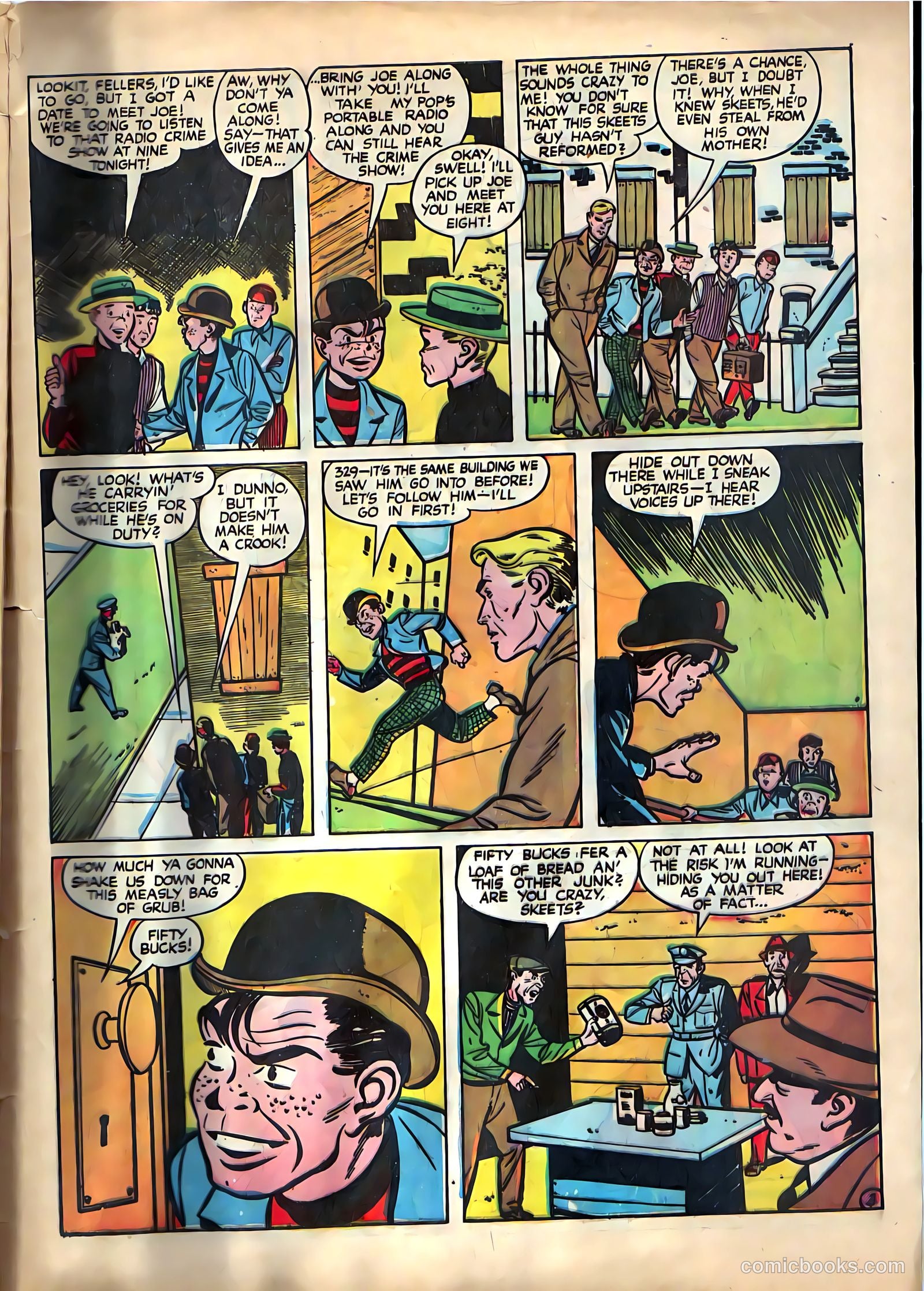 Boy Comics #35 (1950) — page 42 of 45