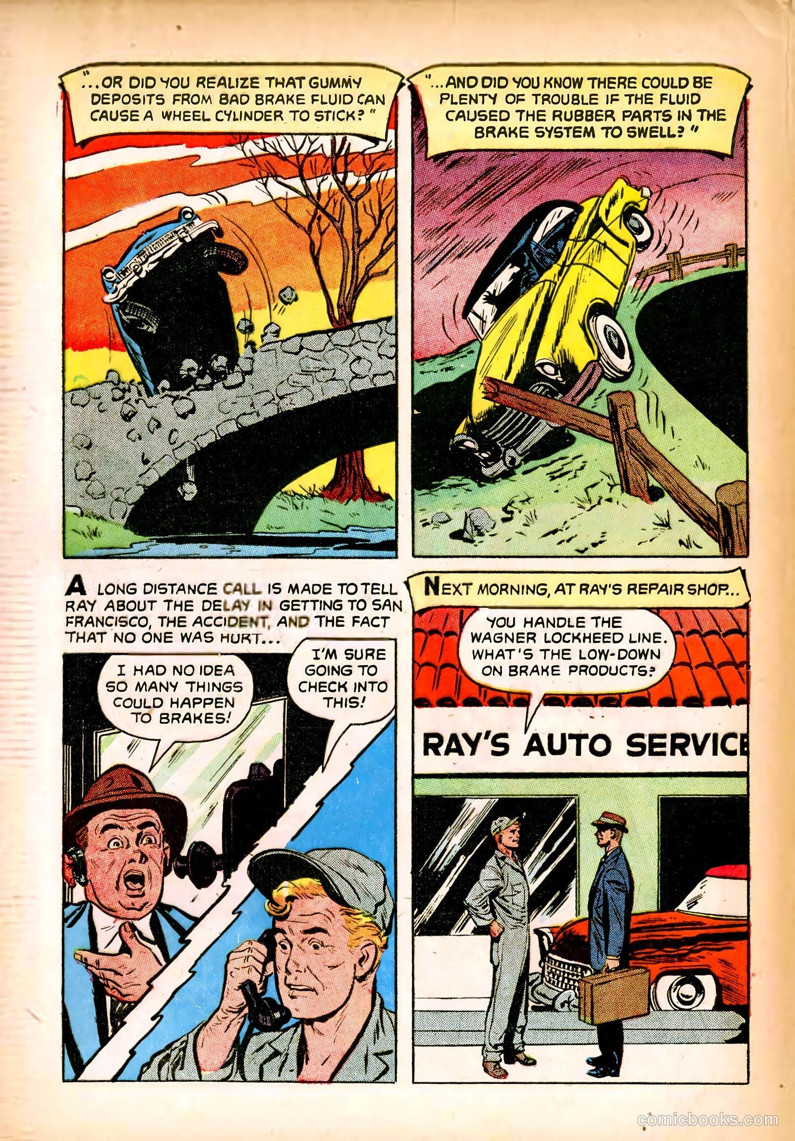 safe brakes save lives #nn (1951) — page 8 of 16