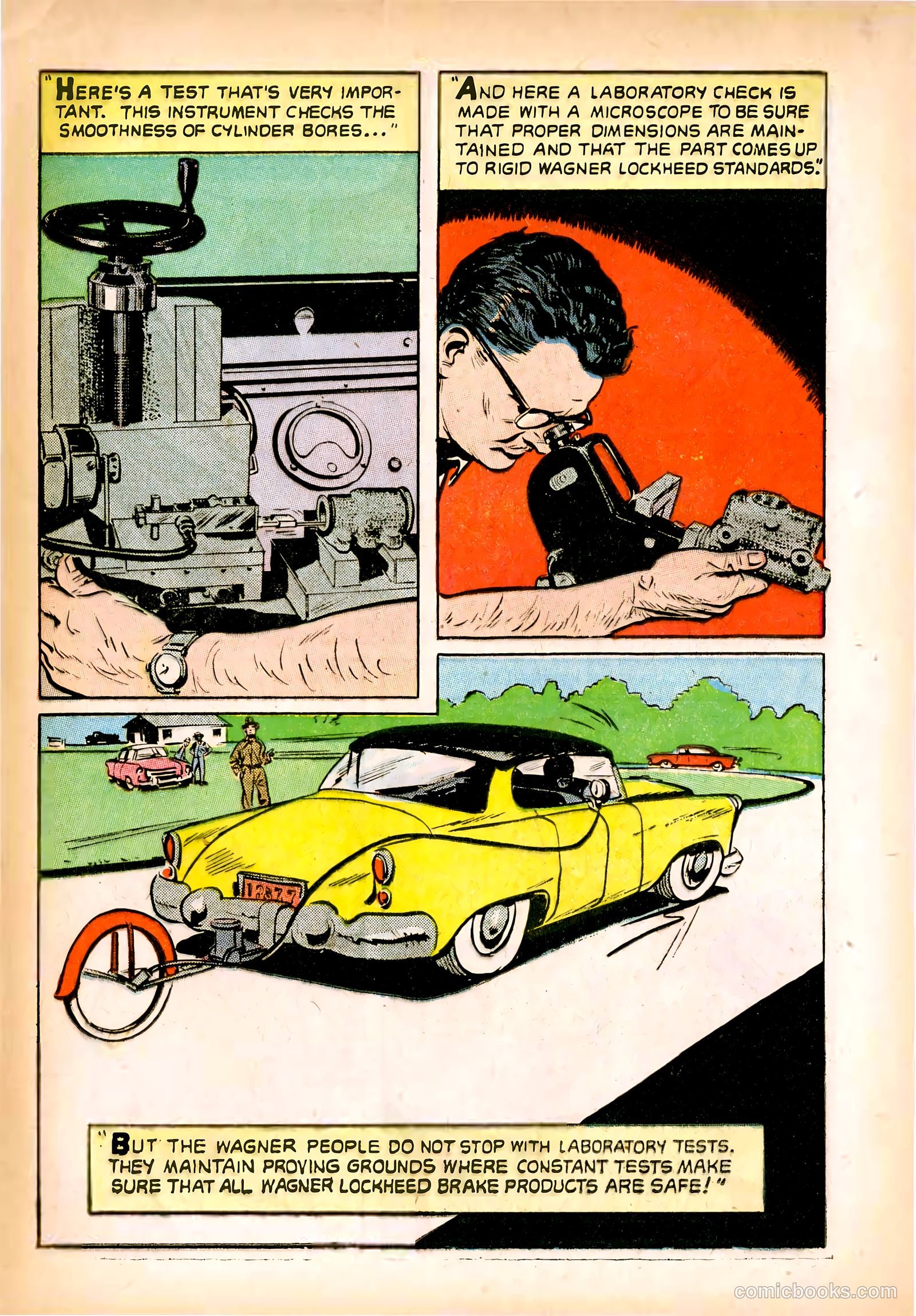 safe brakes save lives #nn (1951) — page 13 of 16