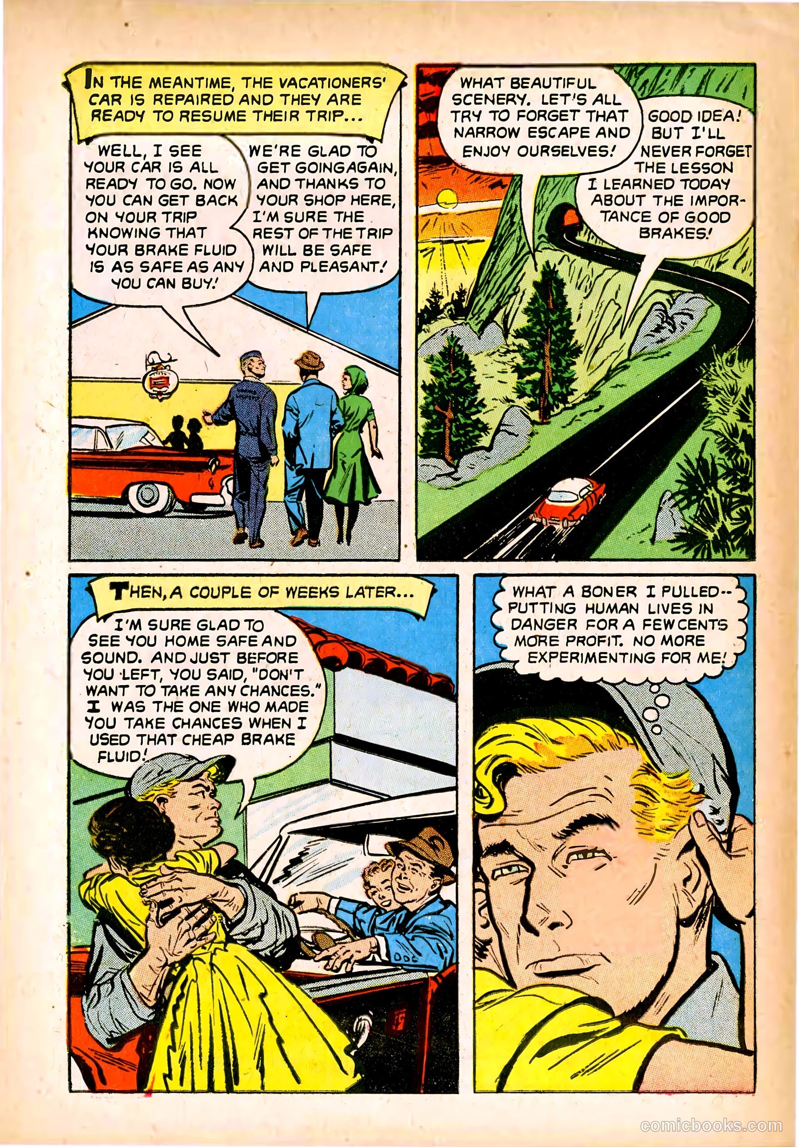 safe brakes save lives #nn (1951) — page 14 of 16