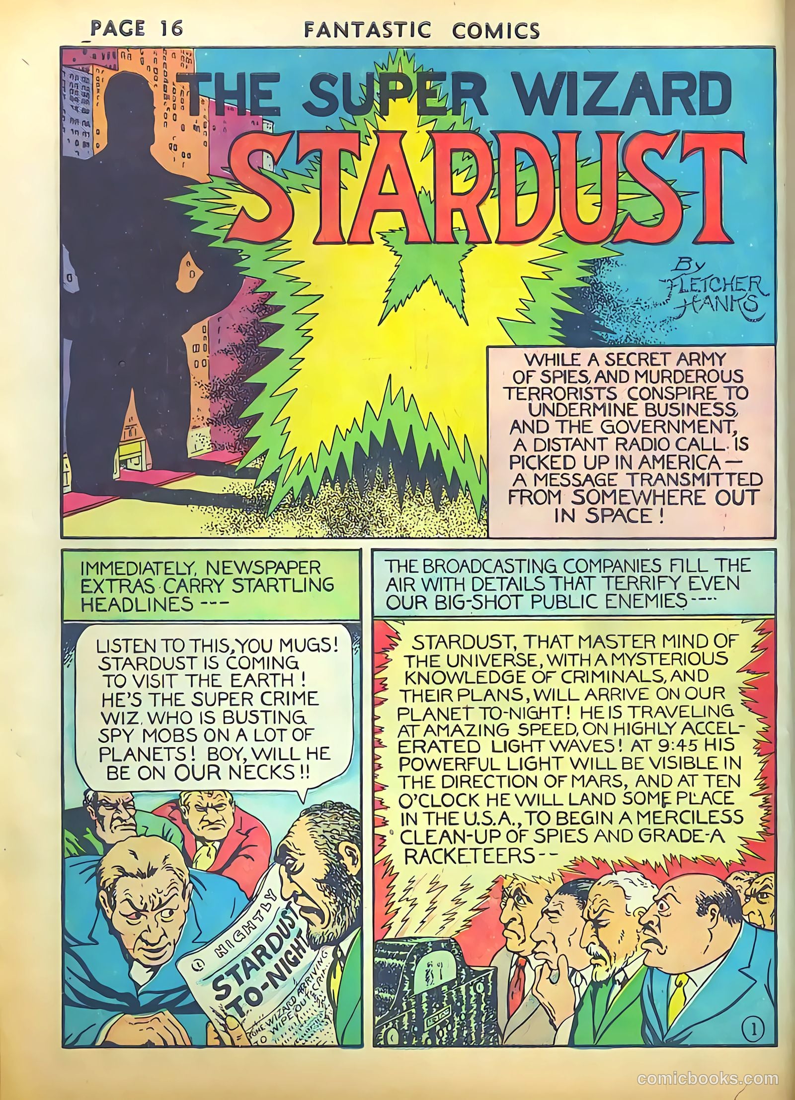 fletcher hanks the complete stardust collection #nn — page 2 of 140