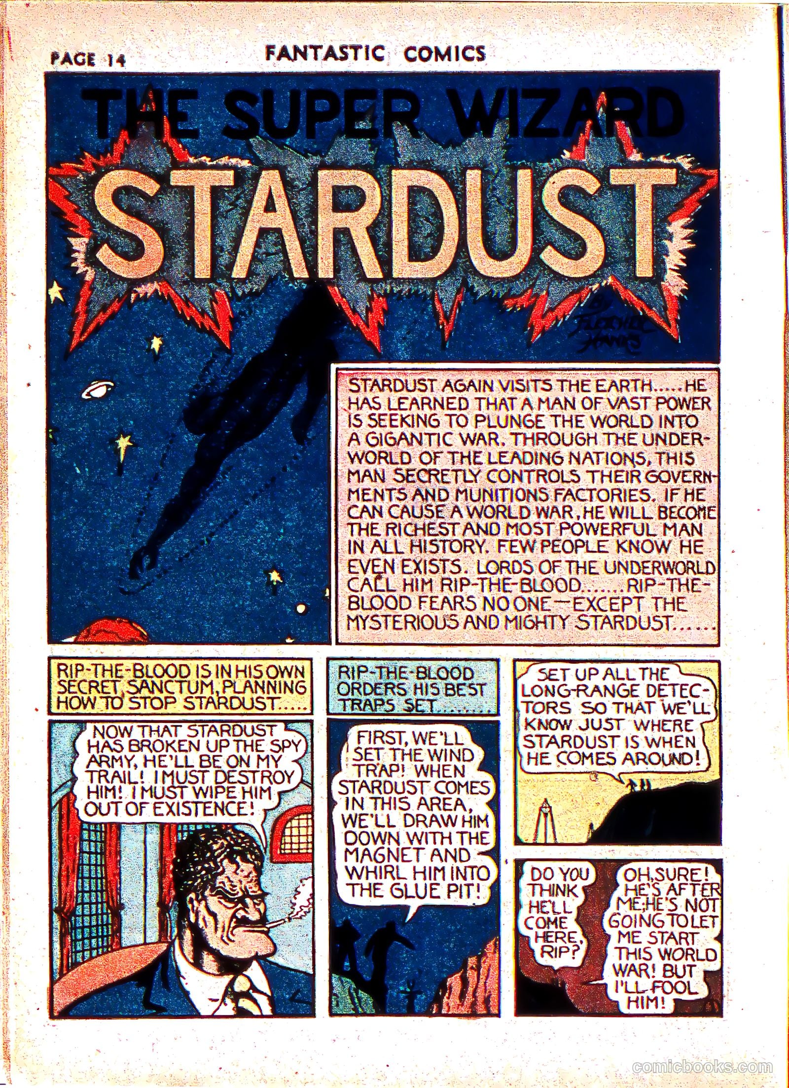 fletcher hanks the complete stardust collection #nn — page 9 of 140
