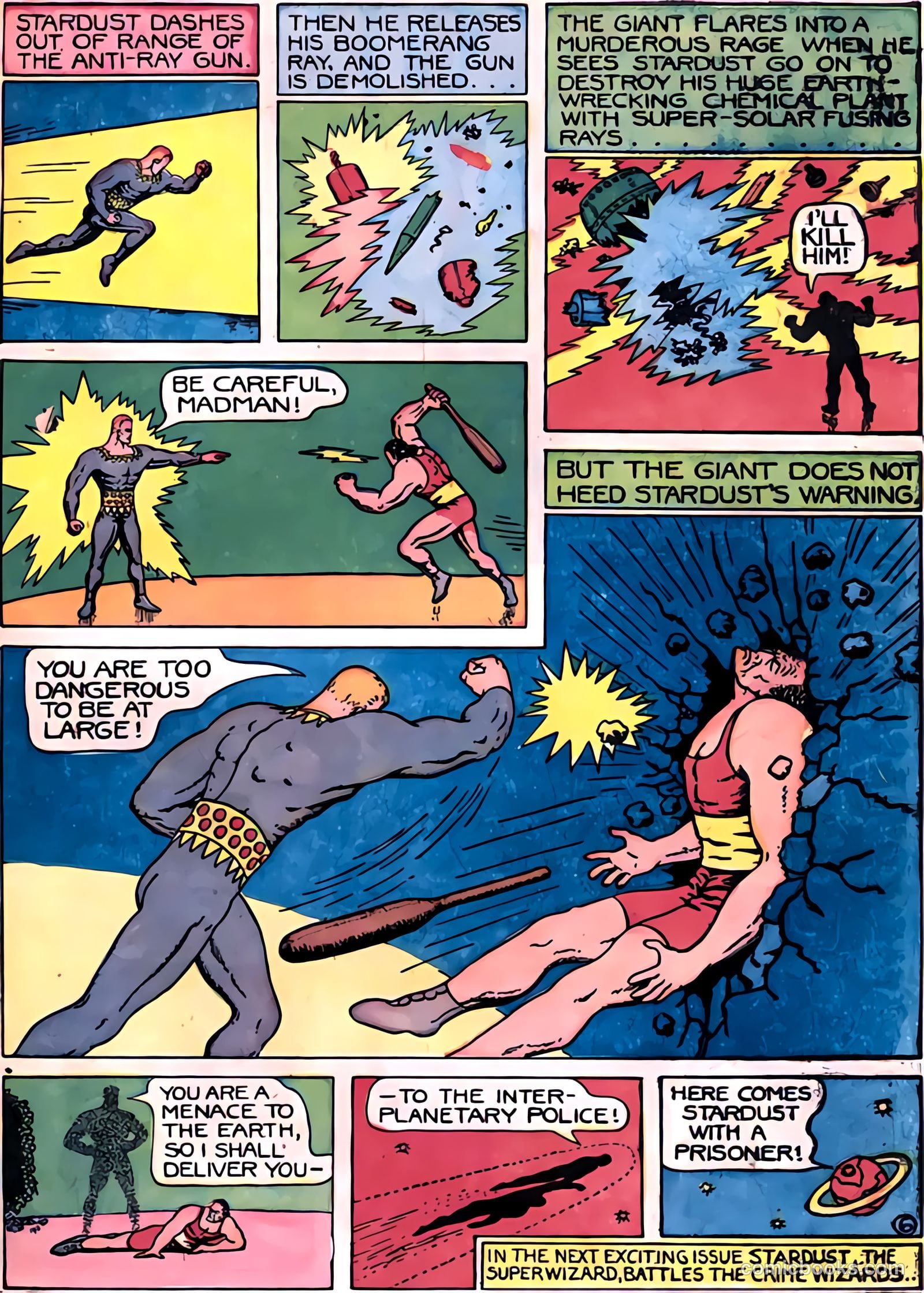 fletcher hanks the complete stardust collection #nn — page 28 of 140