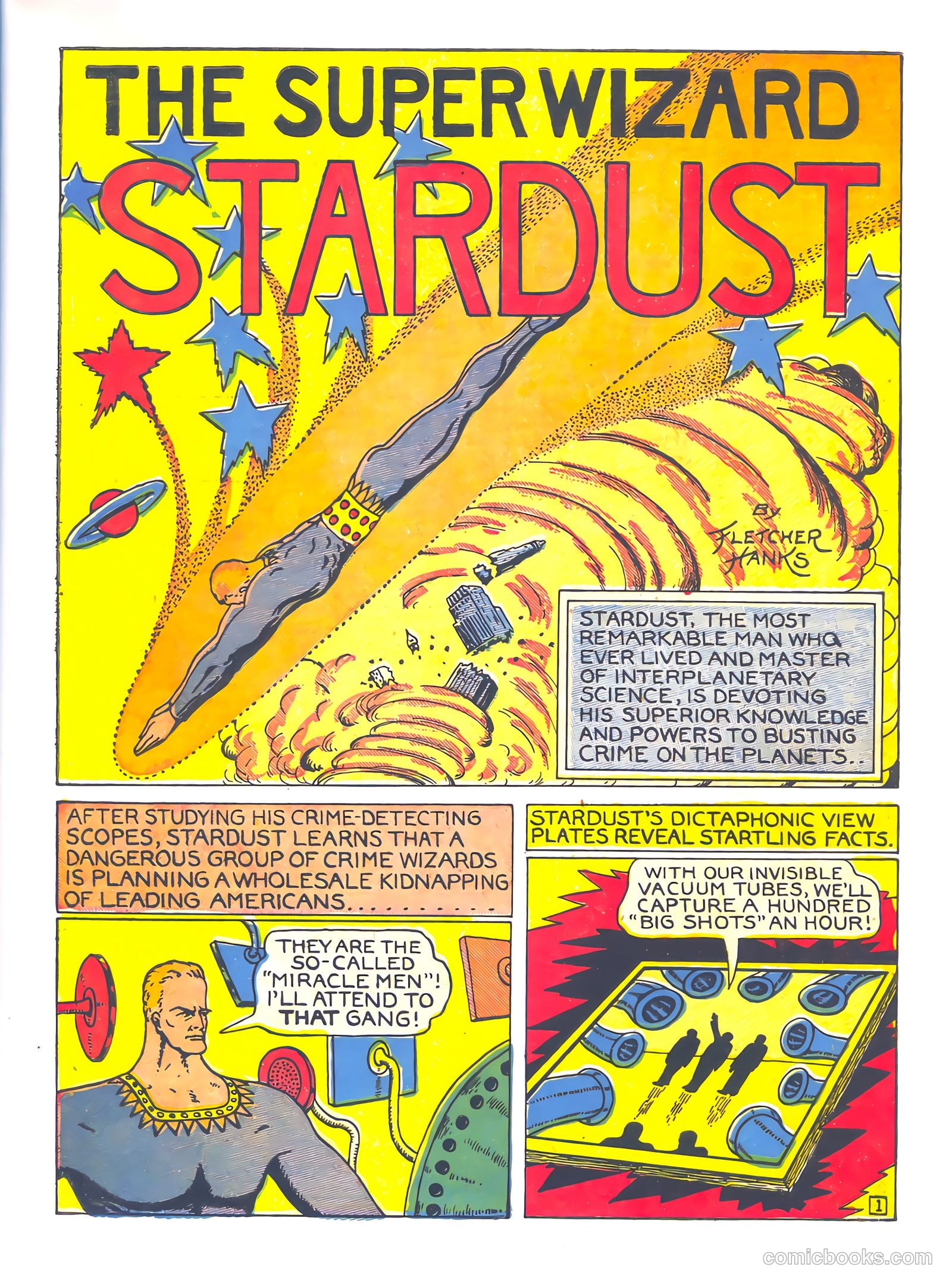 fletcher hanks the complete stardust collection #nn — page 30 of 140