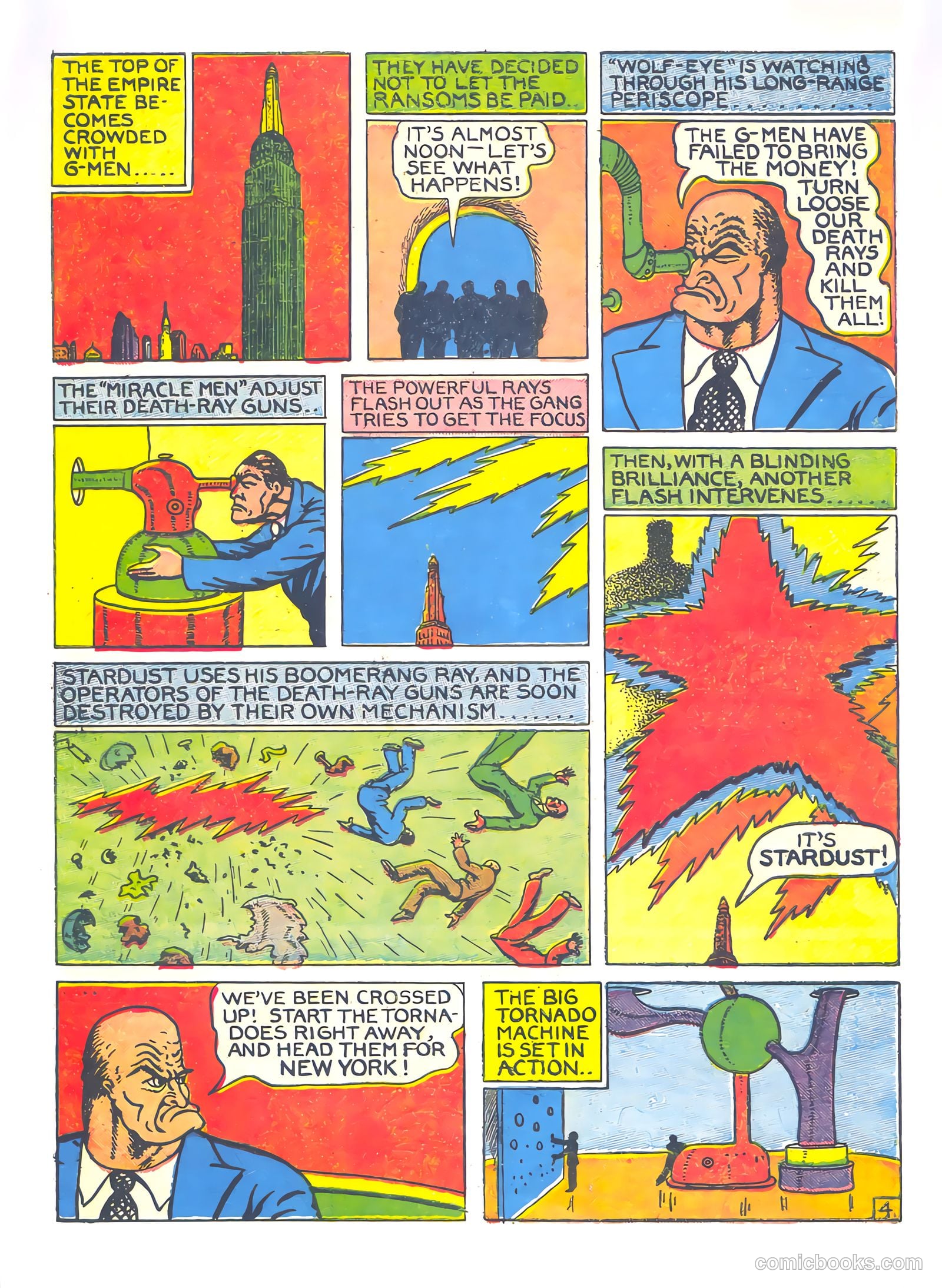 fletcher hanks the complete stardust collection #nn — page 33 of 140