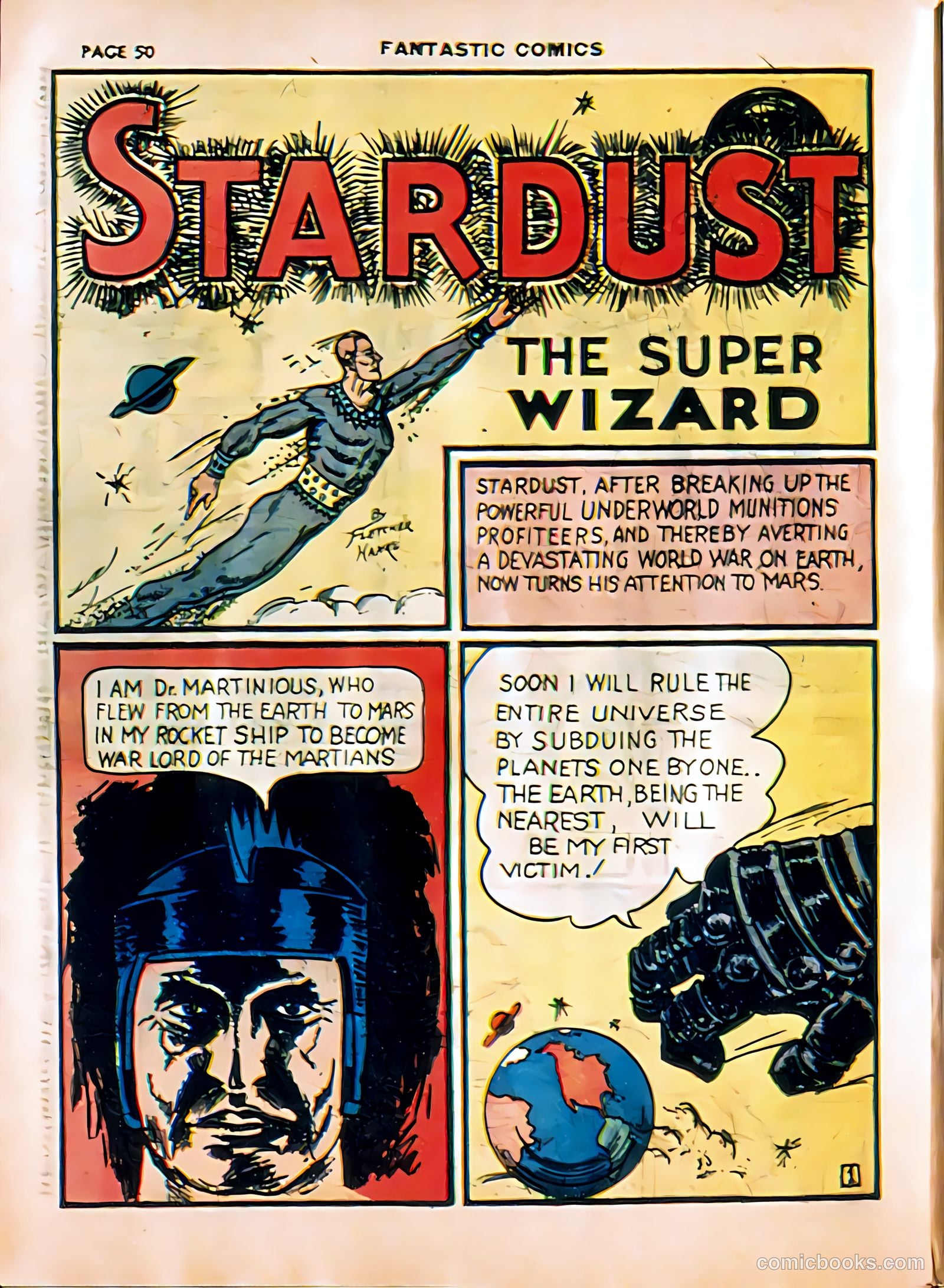 fletcher hanks the complete stardust collection #nn — page 37 of 140