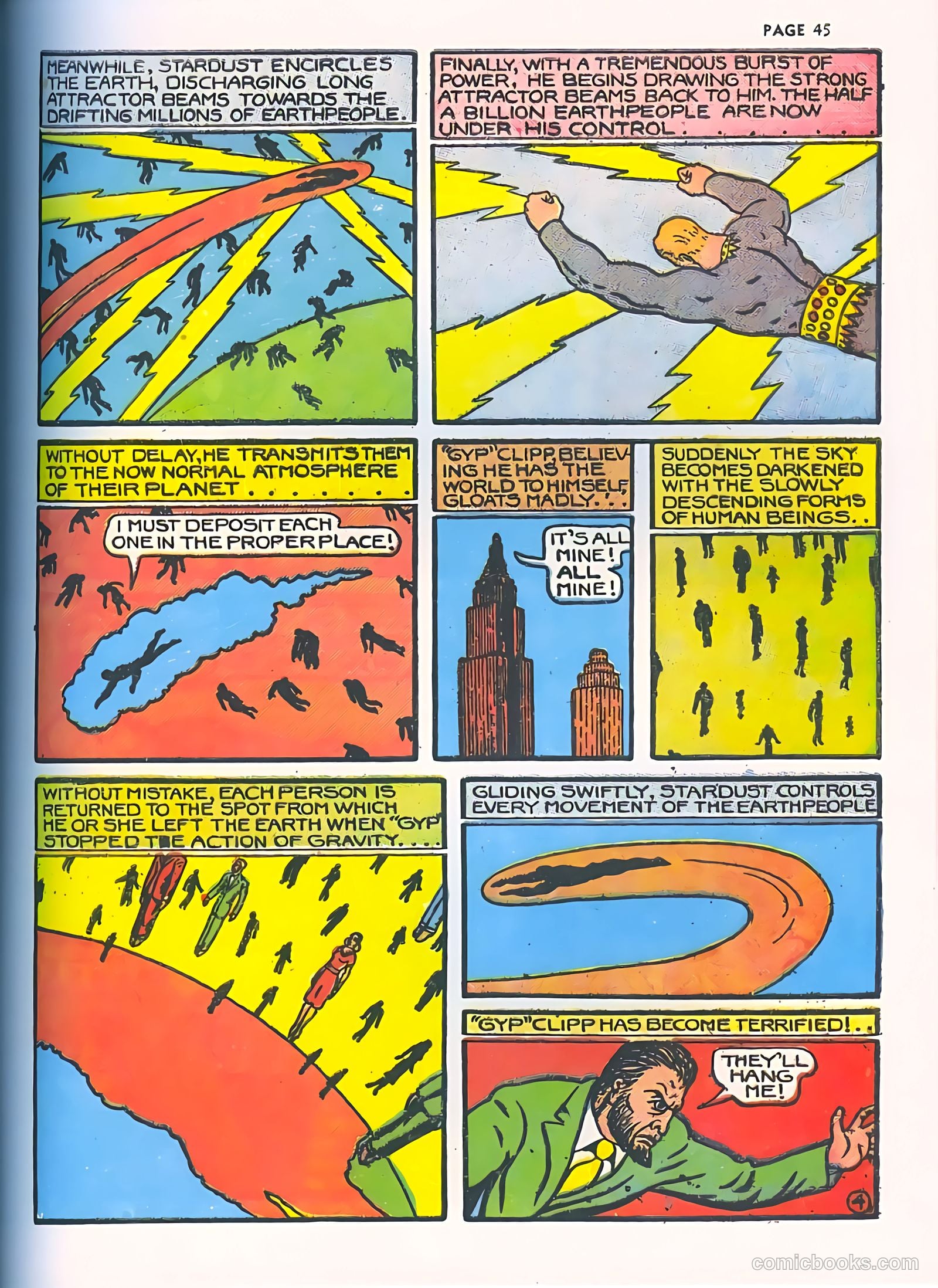 fletcher hanks the complete stardust collection #nn — page 49 of 140
