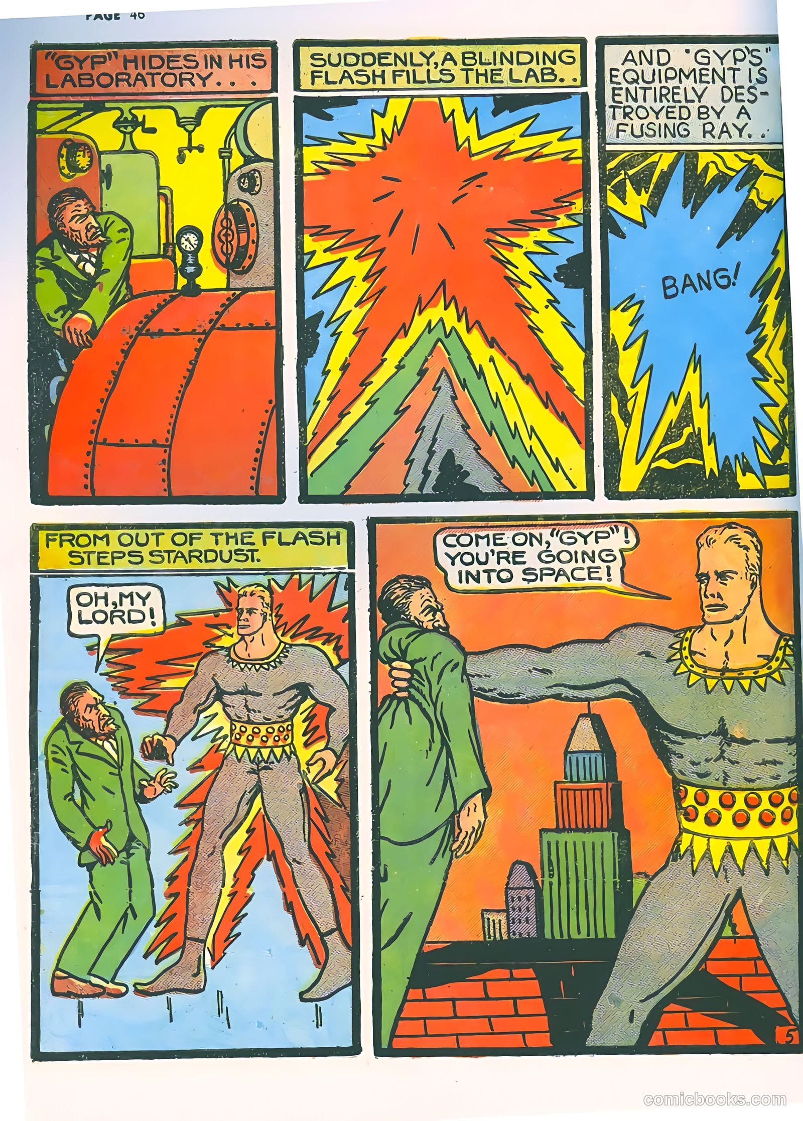 fletcher hanks the complete stardust collection #nn — page 50 of 140
