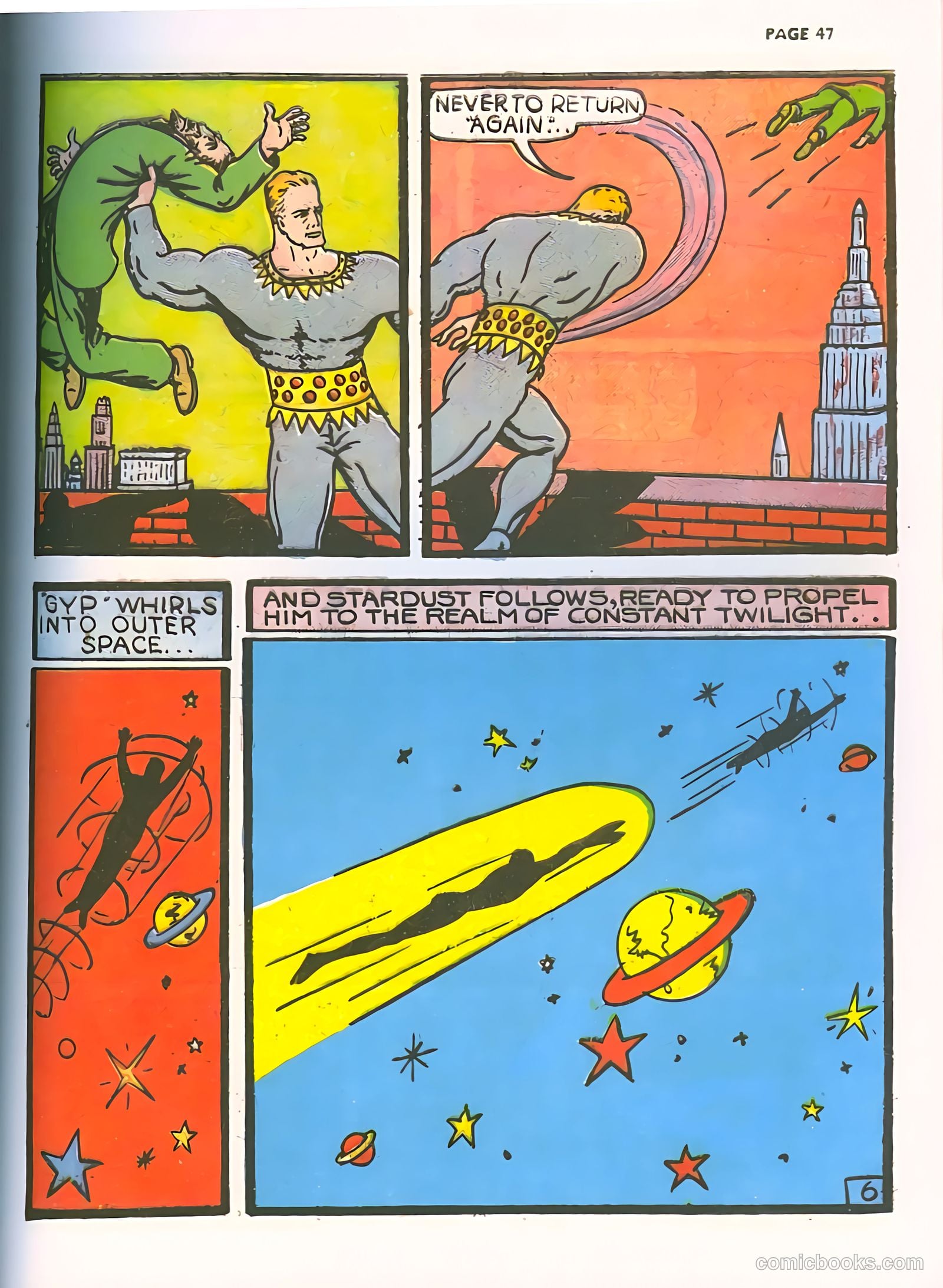 fletcher hanks the complete stardust collection #nn — page 51 of 140
