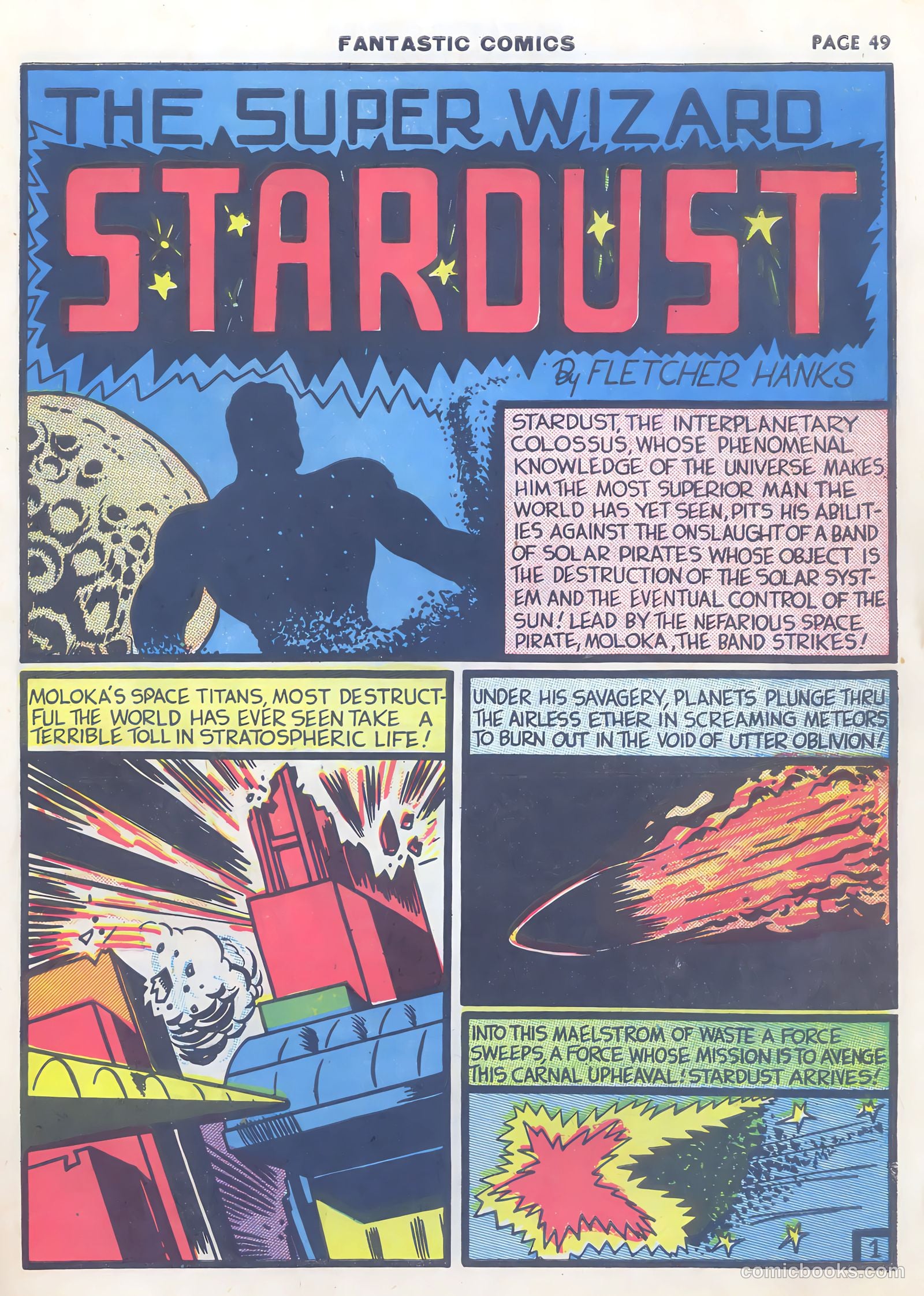 fletcher hanks the complete stardust collection #nn — page 61 of 140