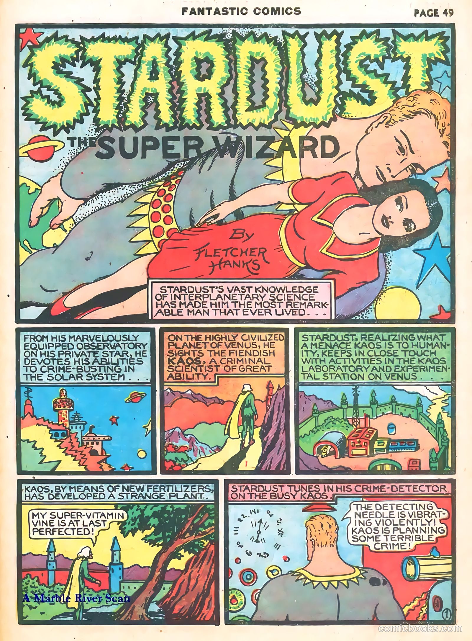 fletcher hanks the complete stardust collection #nn — page 88 of 140