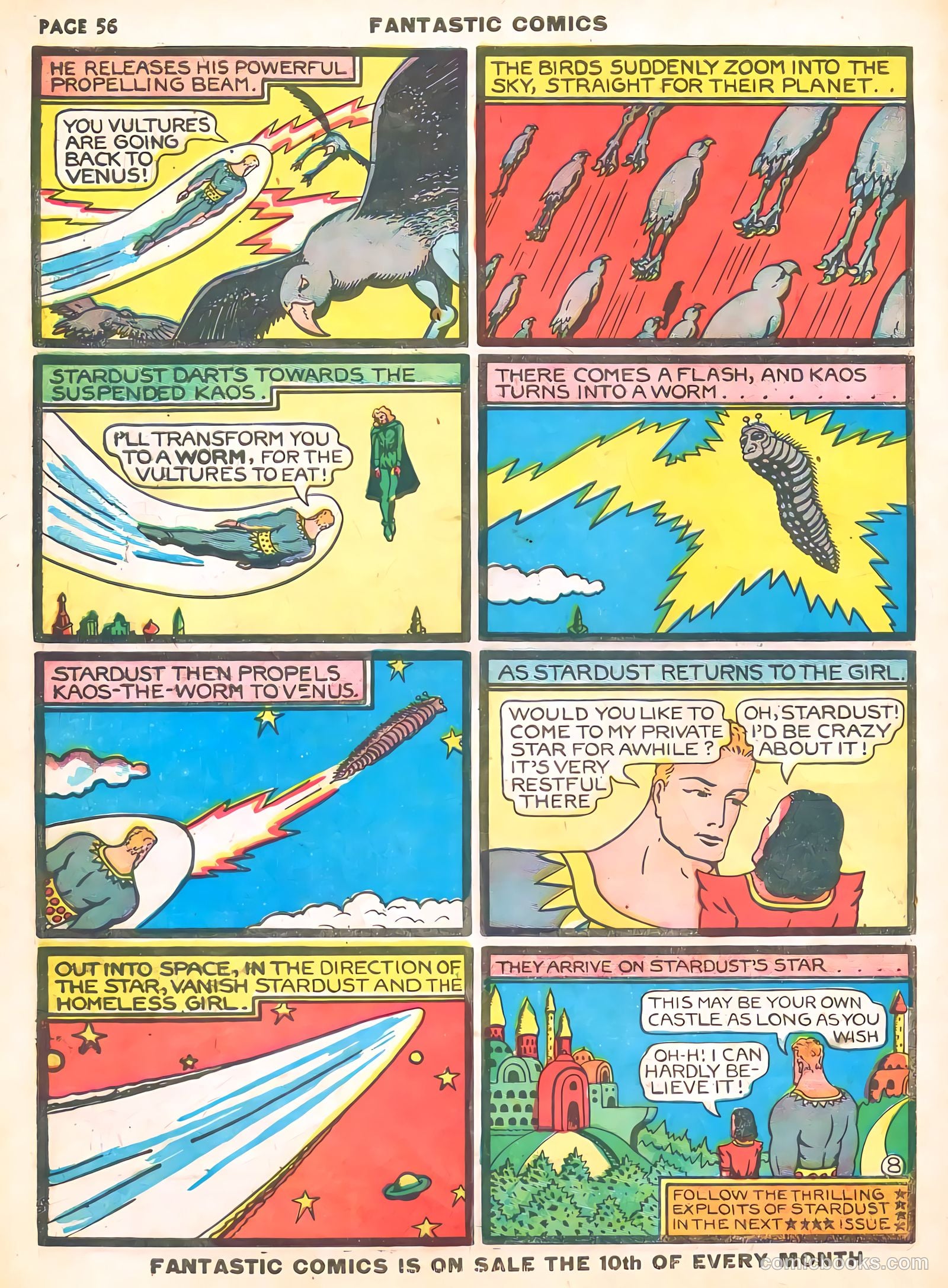 fletcher hanks the complete stardust collection #nn — page 95 of 140