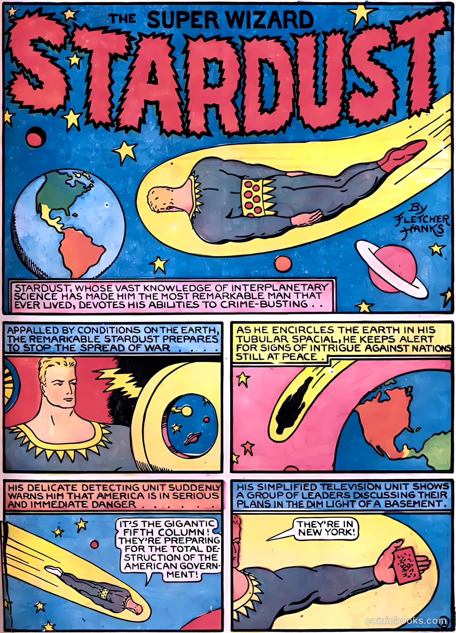 fletcher hanks the complete stardust collection #nn — page 97 of 140
