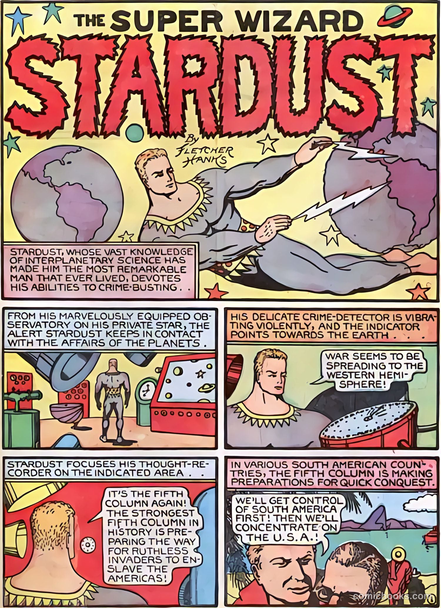 fletcher hanks the complete stardust collection #nn — page 106 of 140