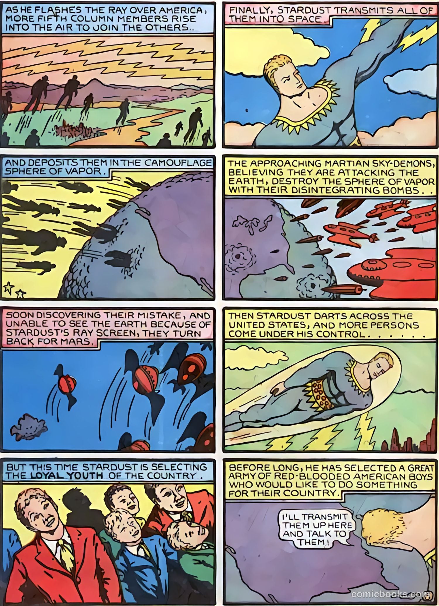 fletcher hanks the complete stardust collection #nn — page 111 of 140