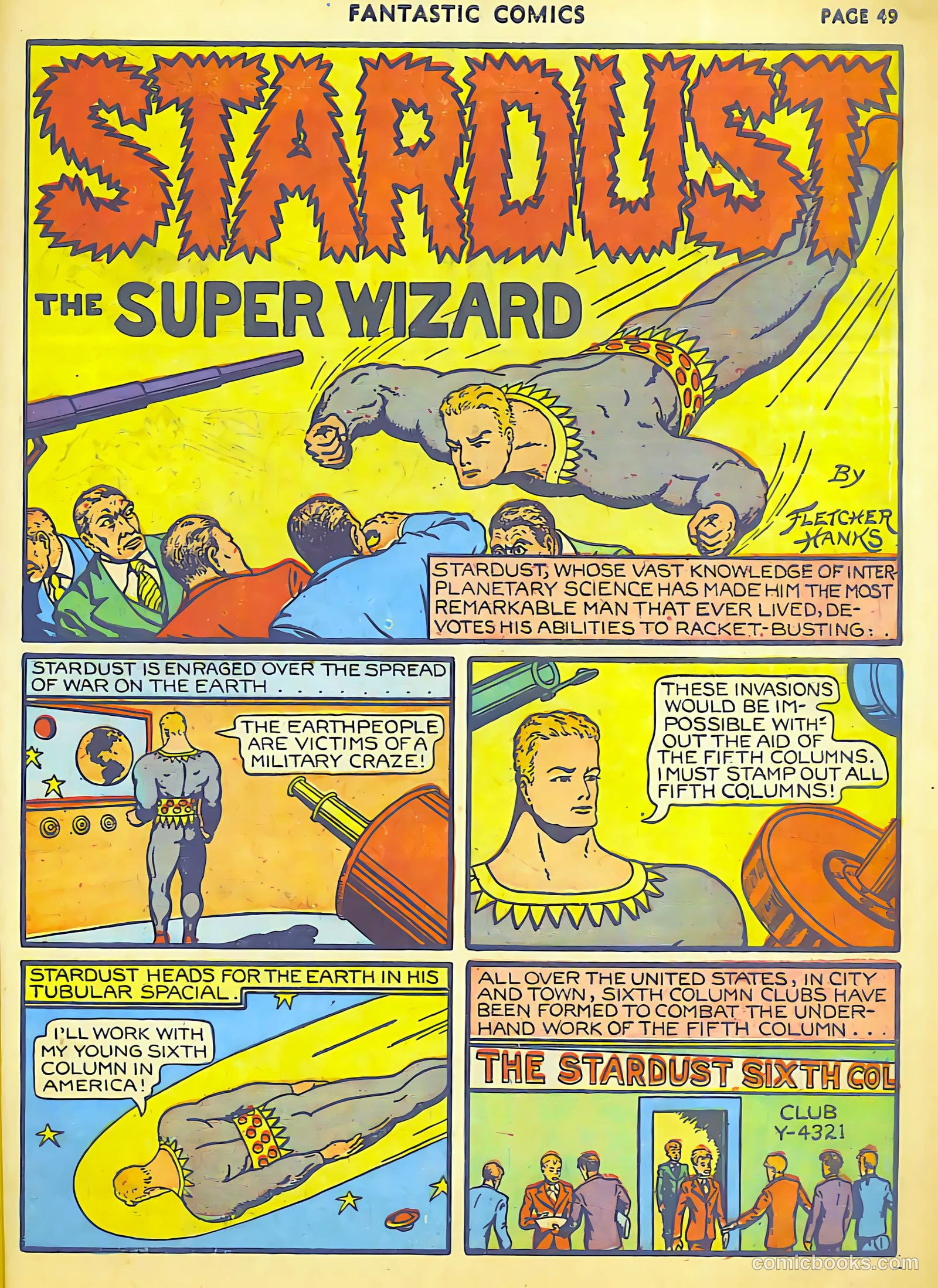 fletcher hanks the complete stardust collection #nn — page 115 of 140